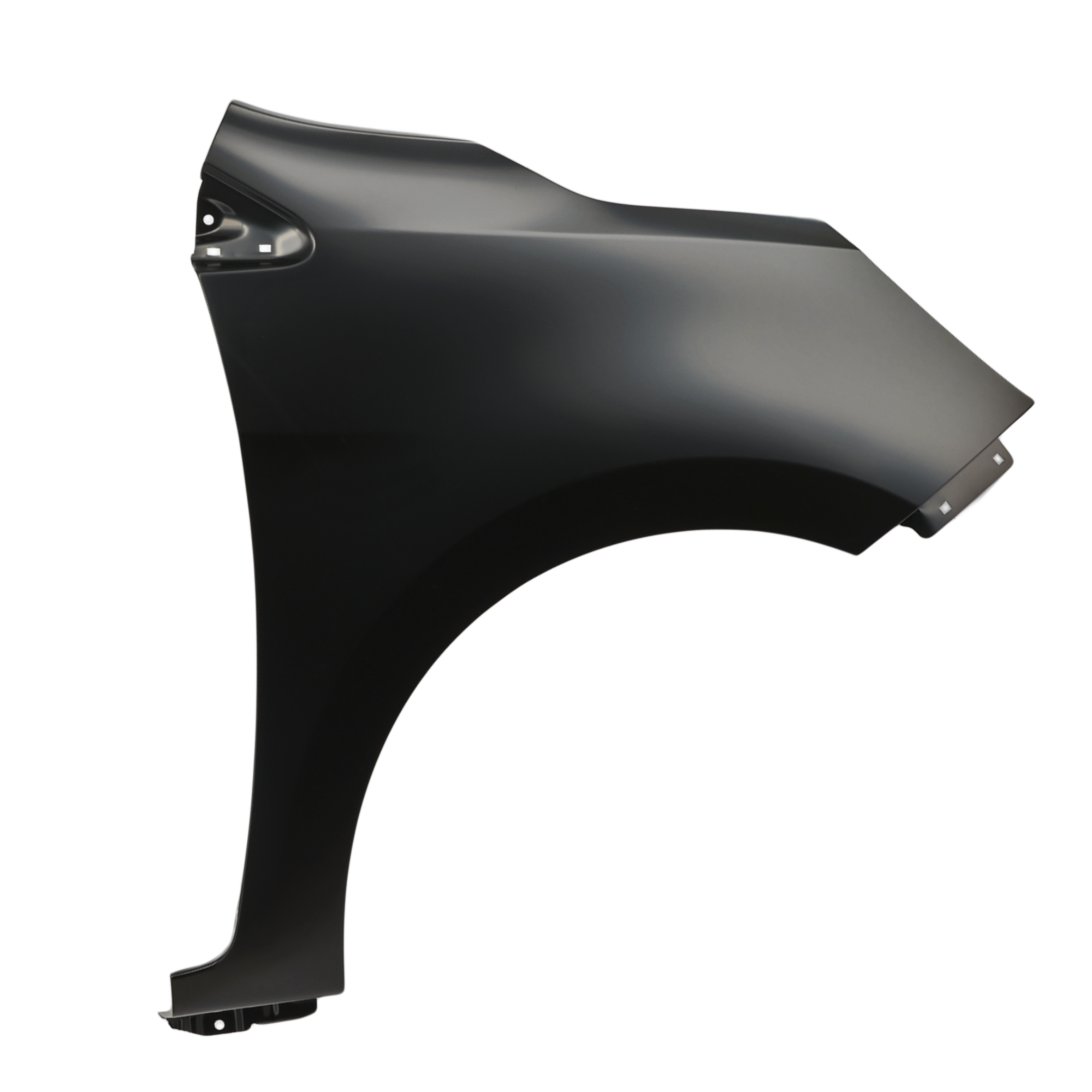 AM MIRAGE MIRAGE G4-21-24 FRONT FENDER RH Black Steel w o Side Repeater Light Holes Mirage G4 SE Model SKU RM22010069 Partslink MI1241187 OEM 5220AT70