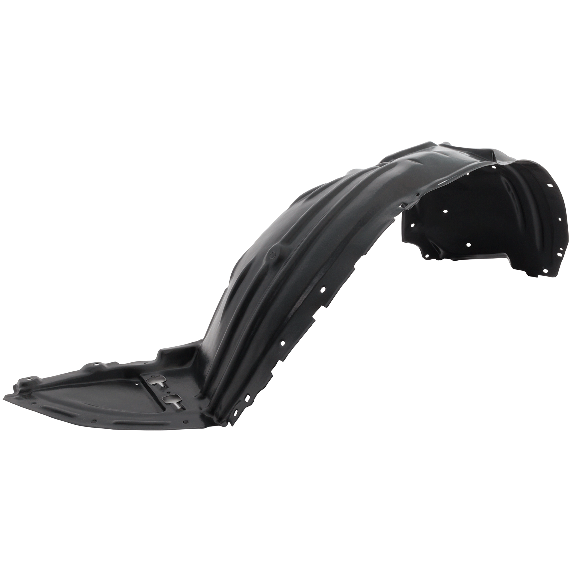 AM CX 5-17-21 FRONT FENDER LINER LH Plastic Vacuum Form CAPA SKU RM22210028Q Partslink MA1248149C OEM KB7W56140C