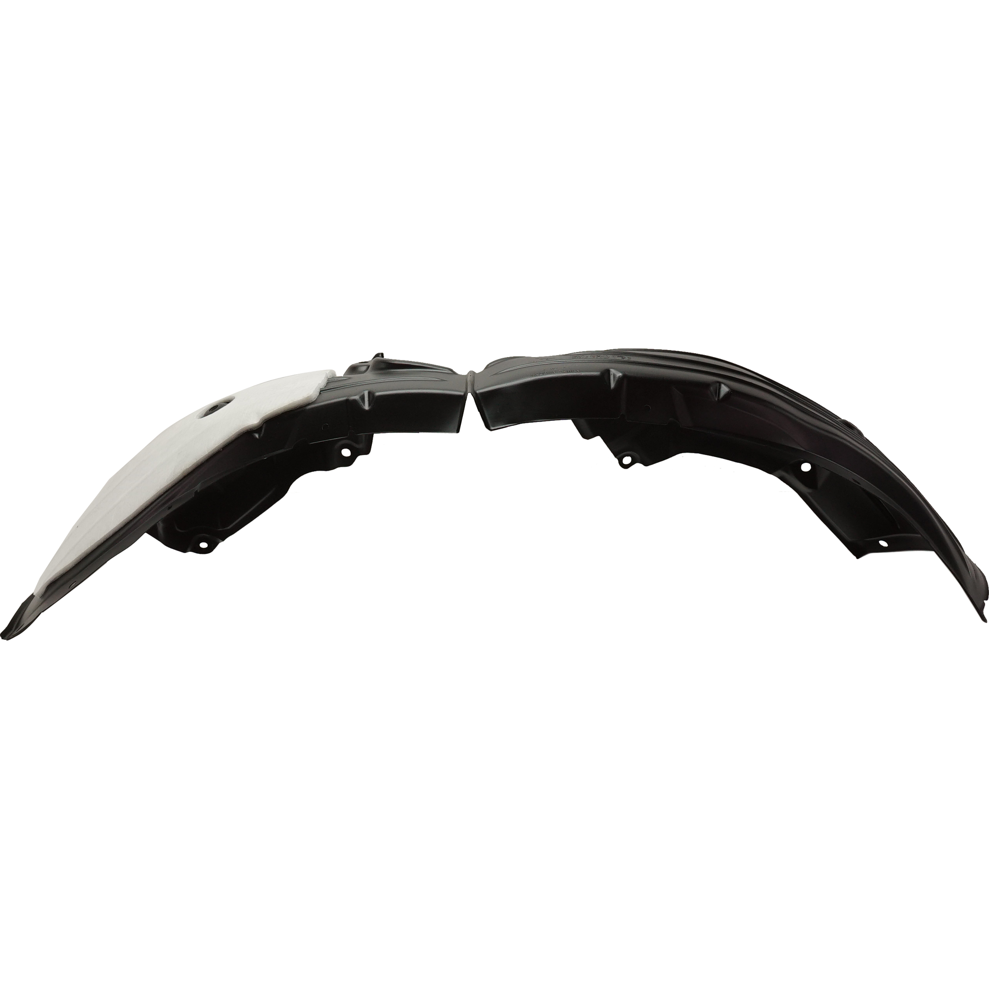 AM MAZDA 3-19-25 FRONT FENDER LINER RH Leather Set w insulation foam Hatchback SKU RM22210041 Partslink MA1249154 OEM BDEN56130