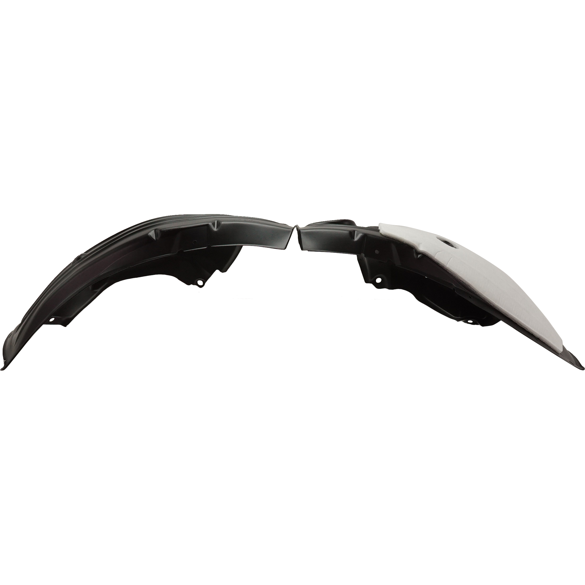 AM MAZDA 3-19-25 FRONT FENDER LINER LH Leather Set w insulation foam Hatchback SKU RM22210042 Partslink MA1248154 OEM BDEN56140