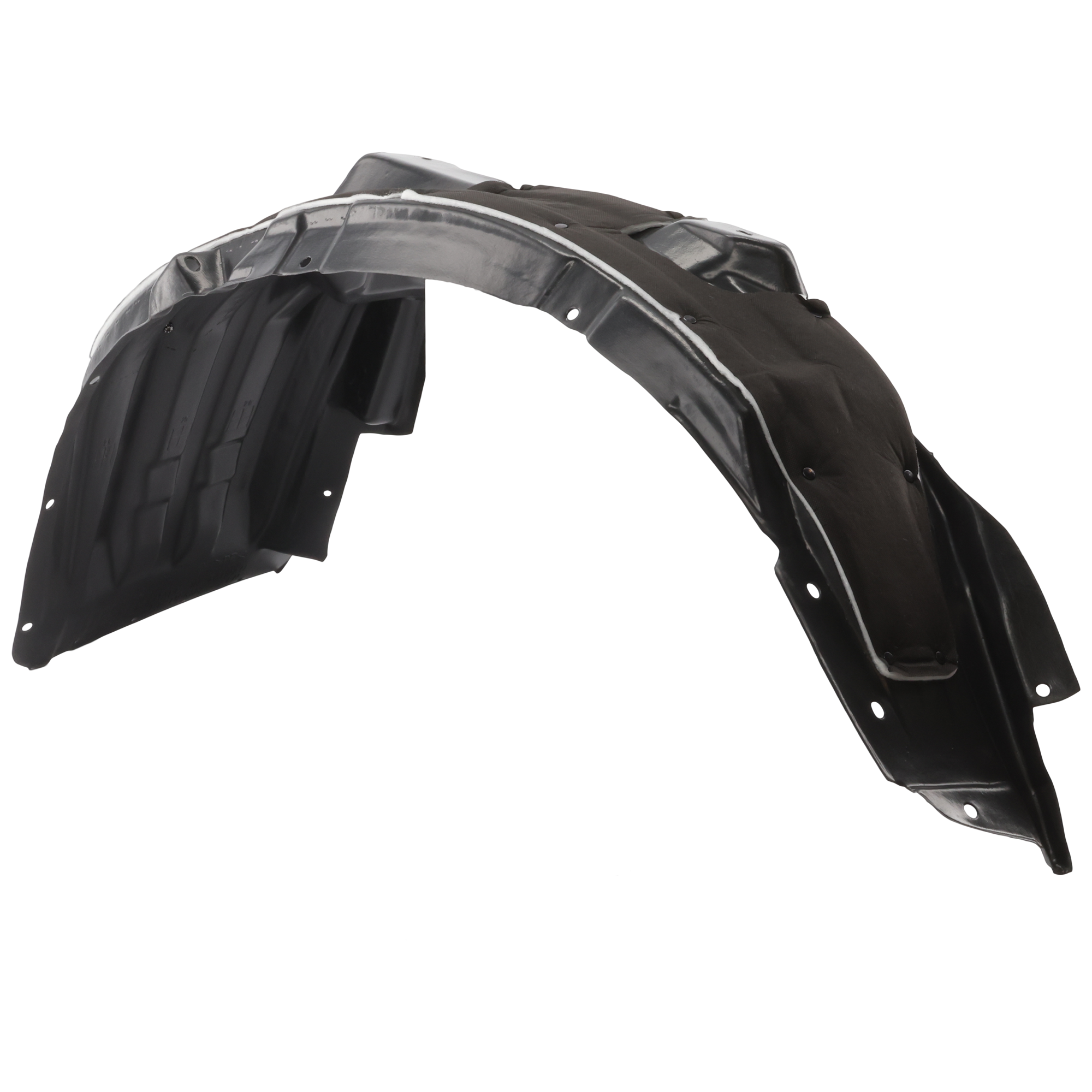 AM OUTLANDER 14-20 FRONT FENDER LINER LH Vacuum Form w Insulation Foam SKU RM22210052 Partslink MI1248133 OEM 5370B881 PFM