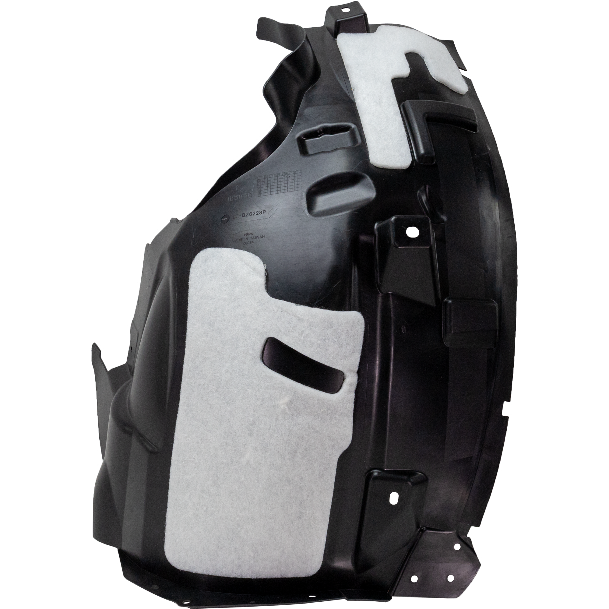 AM GLE CLASS 16-19 FRONT FENDER LINER RH Rear Section w Insulation SKU RM22210067 Partslink MB1249191 OEM 2926903200