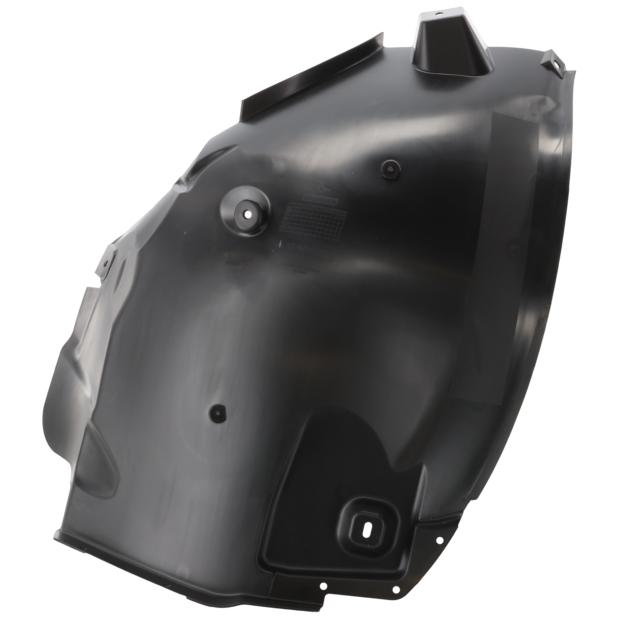 AM GLE CLASS 20-23 FRONT FENDER LINER RH Rear Section w Insulation Foam CAPA SKU RM22210075Q Partslink MB1249196C OEM 1676981602