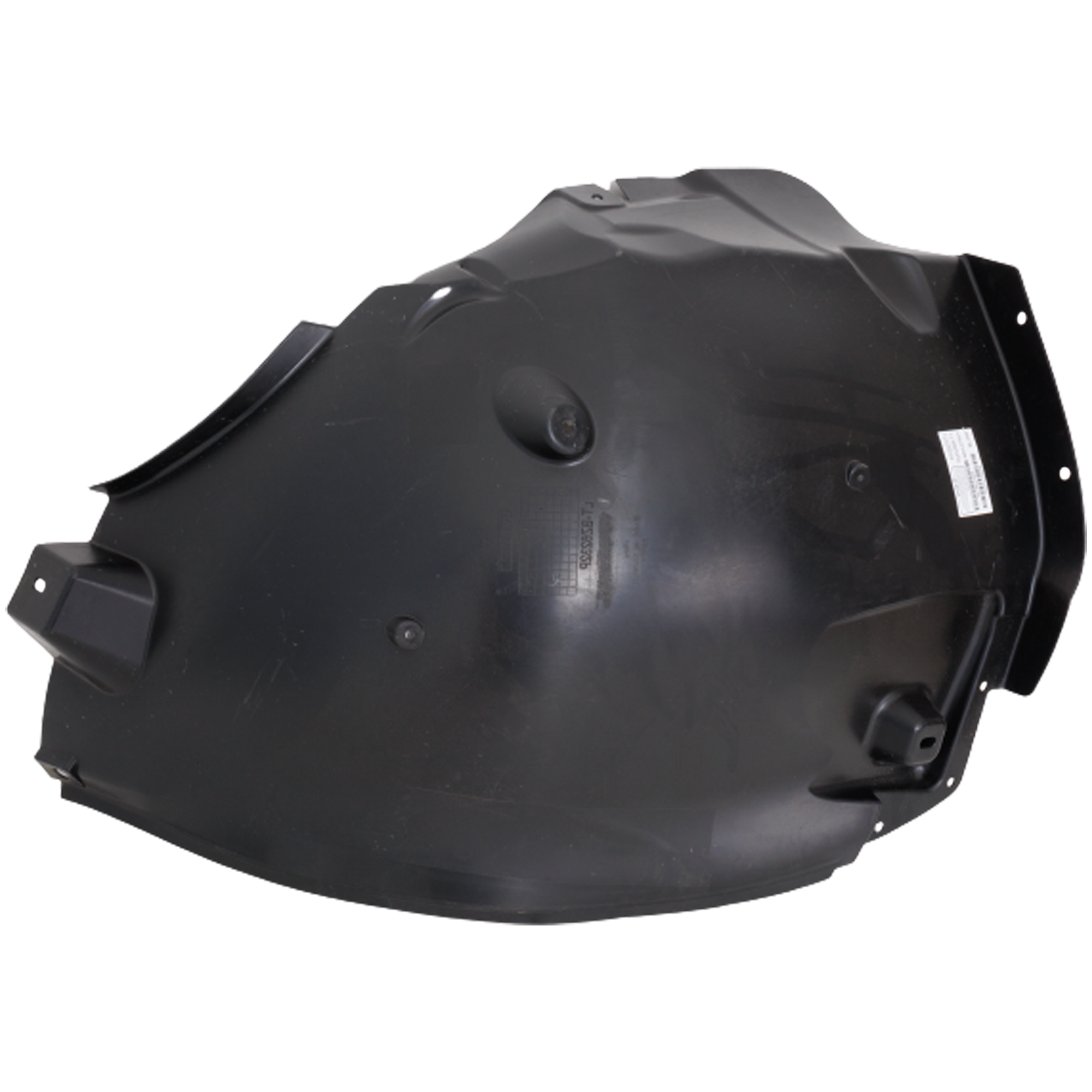 AM GLE CLASS 20-23 FRONT FENDER LINER LH Rear Section w Insulation Foam CAPA SKU RM22210076Q Partslink MB1248196C OEM 1676900612