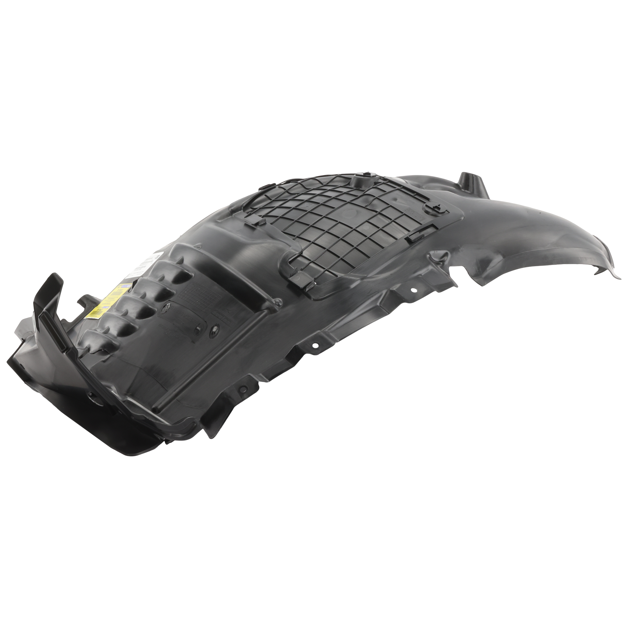 AM C300 C43 AMG 17-23 FRONT FENDER LINER LH Assembly Plastic Injection Form w Rubber Mat 17-21 Convertible Coupe CAPA SKU RM22210078Q Partslink MB1248193C OEM 2056903101