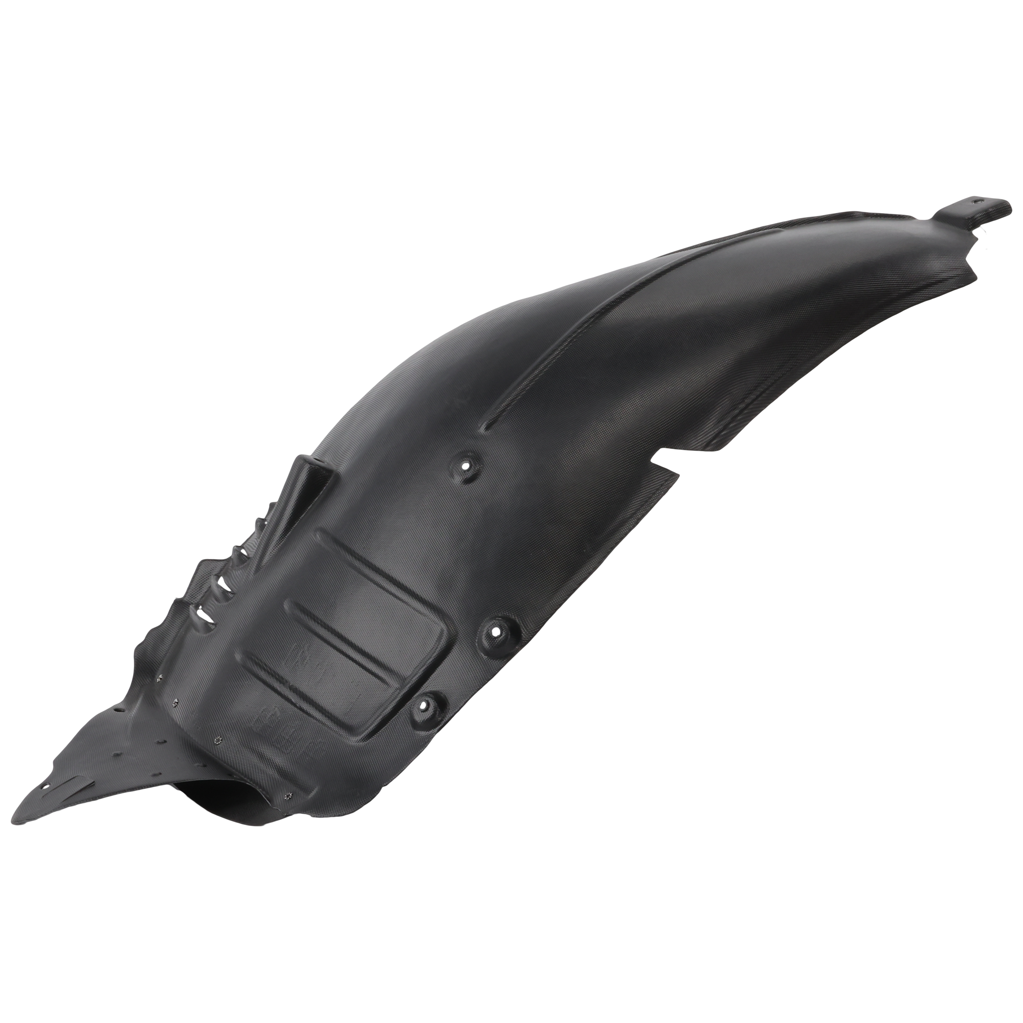 AM S CLASS 10-13 FRONT FENDER LINER LH Front Section Plastic Vacuum Form SKU RM22210092 Partslink MB1248159 OEM 2216903330