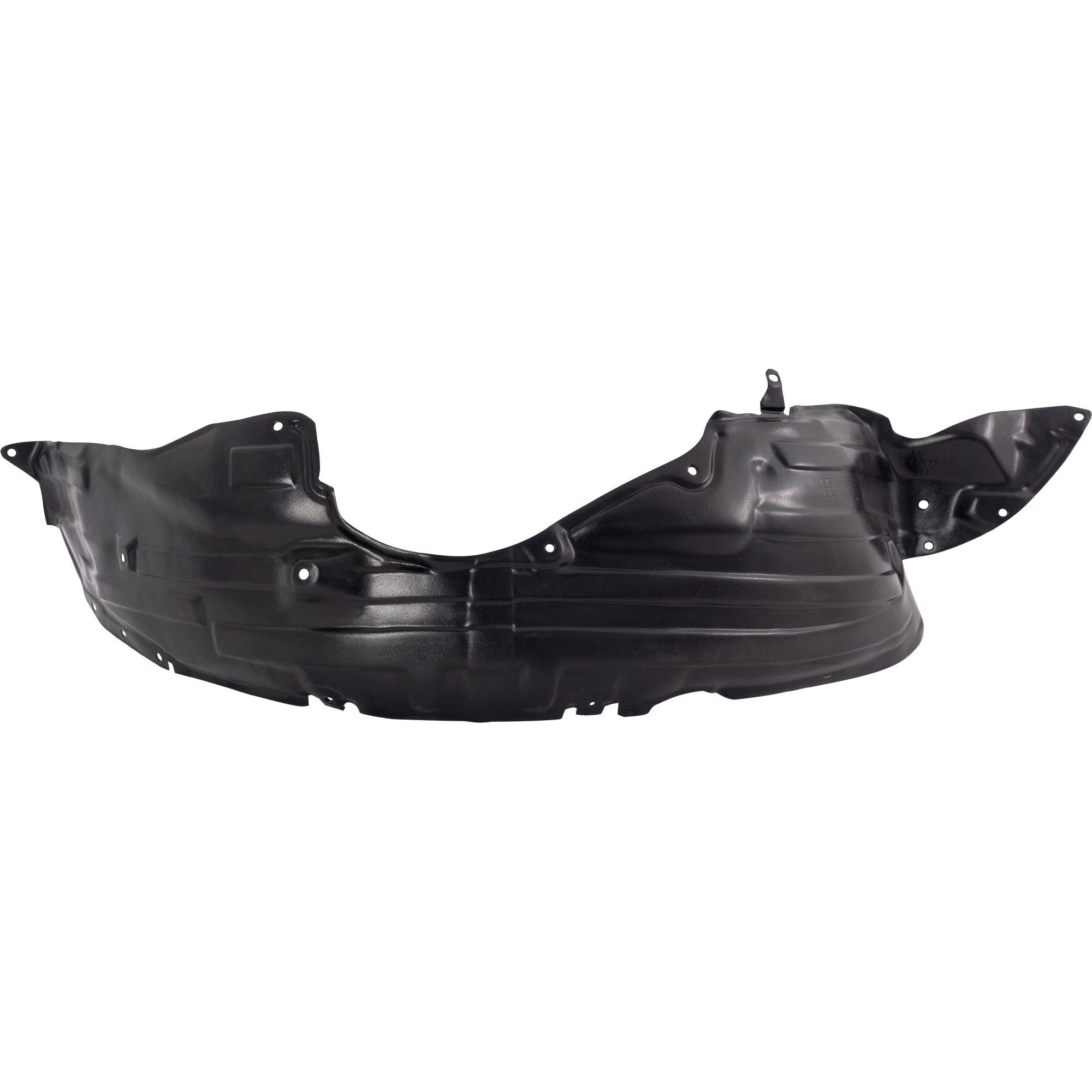 AM CX 7-10-12 FRONT FENDER LINER RH Inner Plastic Vacuum Form SKU RM22210095 Partslink MA1249147 OEM EH4456130