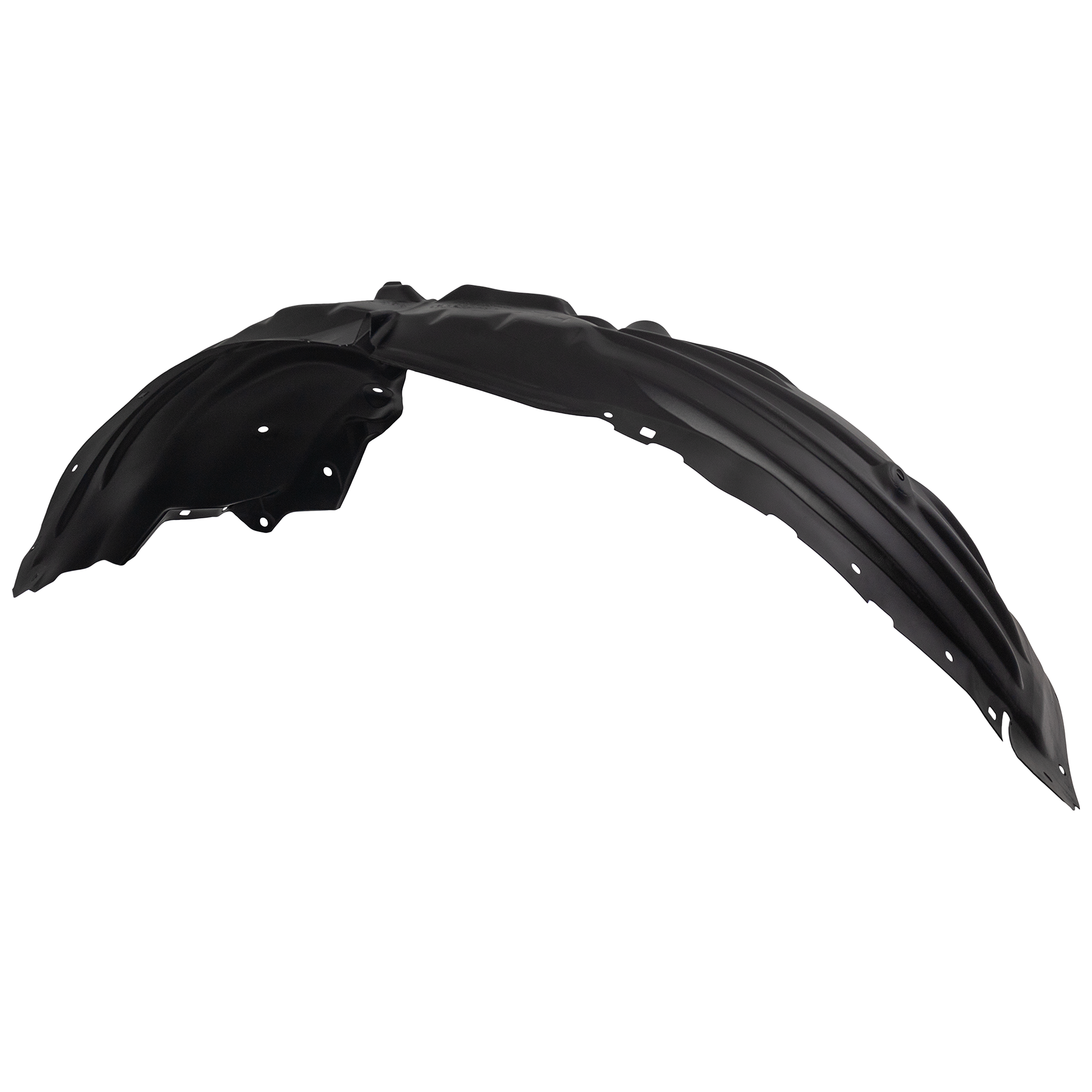 AM CX 5-22-24 FRONT FENDER LINER RH Rear Section Vacuum Form w o Insulation Foam CAPA SKU RM22210123Q Partslink MA1249158C OEM KPF156130