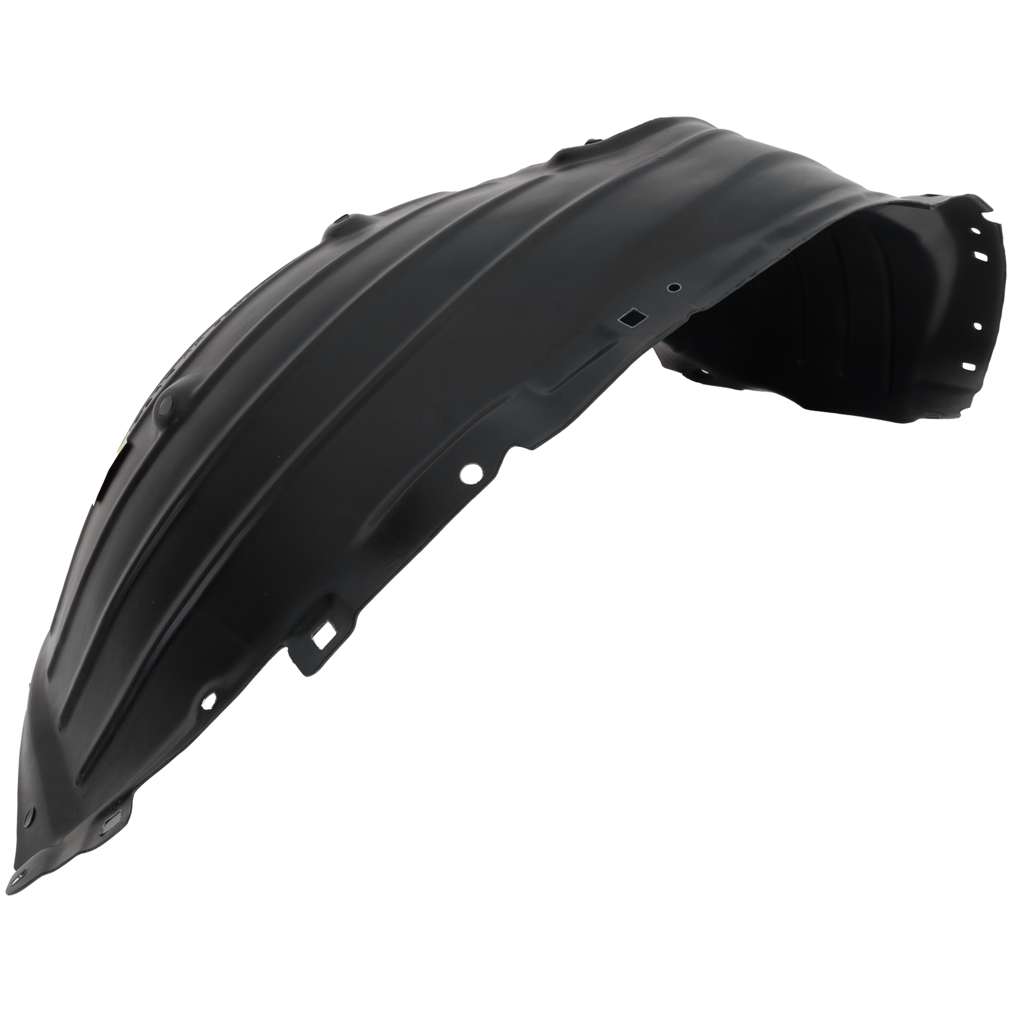 AM CX 50-23-25 FRONT FENDER LINER LH Rear Section Vacuum Form w o Insulation Foam SKU RM22210126 Partslink MA1248157 OEM VA4056140