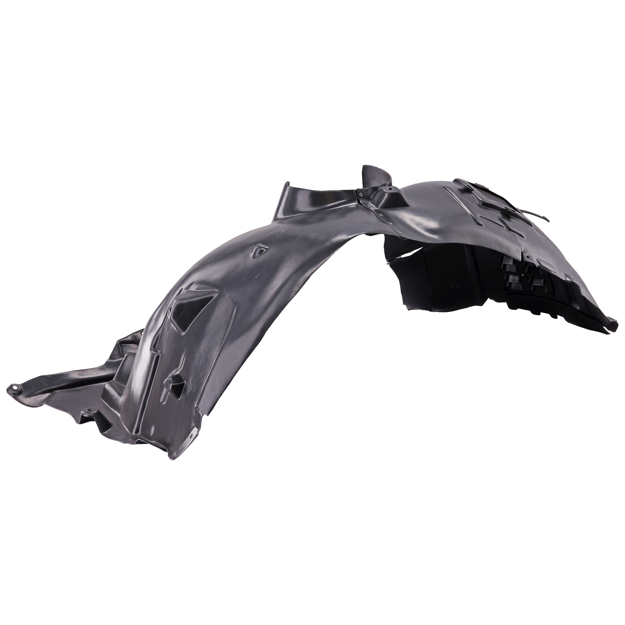 AM GLA45 AMG 18-19 FRONT FENDER LINER RH Vacuum Form w o Insulation Foam SKU RM22210131 OEM 1566907700 PFM