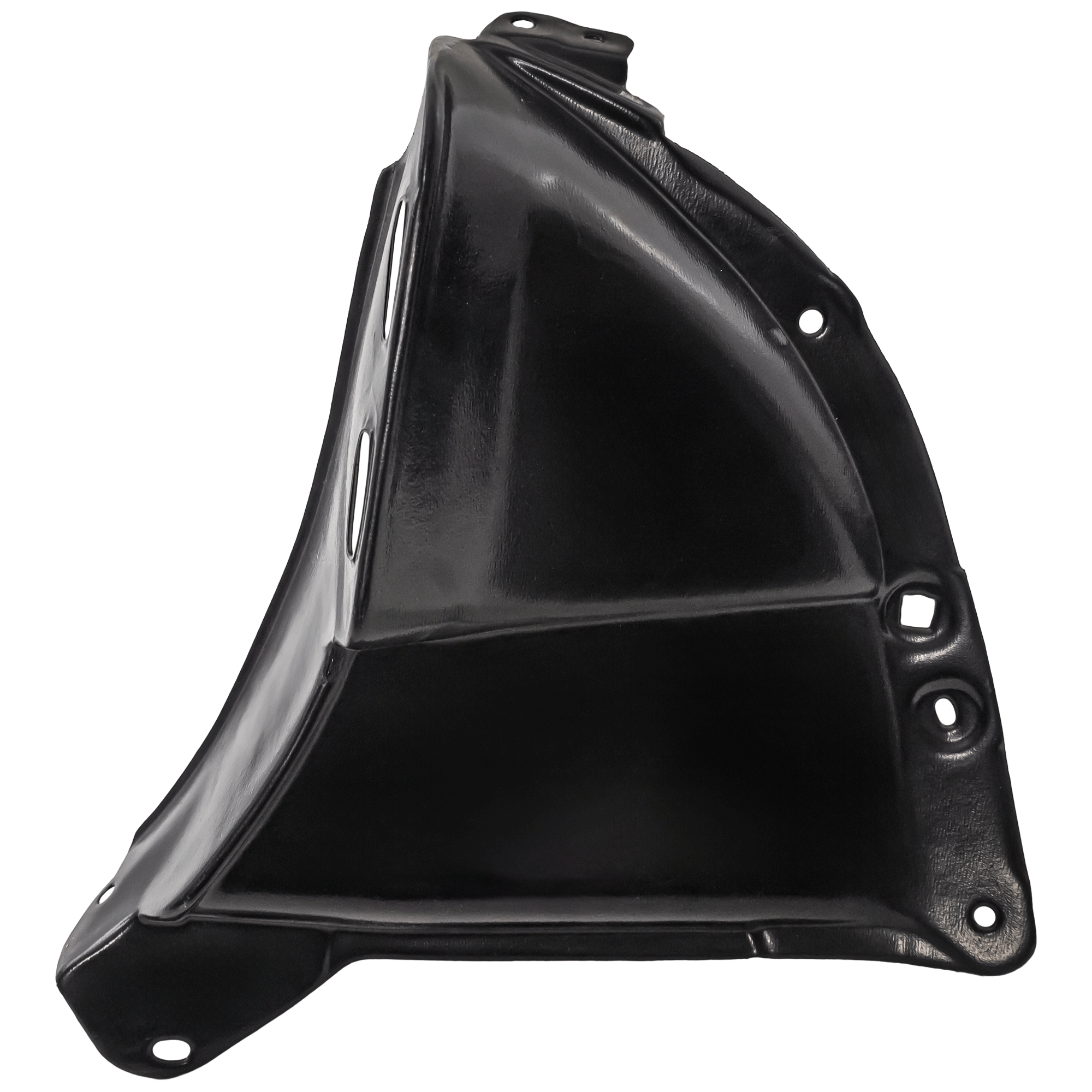 AM CX 50-23-25 FRONT FENDER LINER RH Front Section Polypropylene Injection Form w o Insulation Foam SKU RM22210139 Partslink MA1251126 OEM VA405613Y