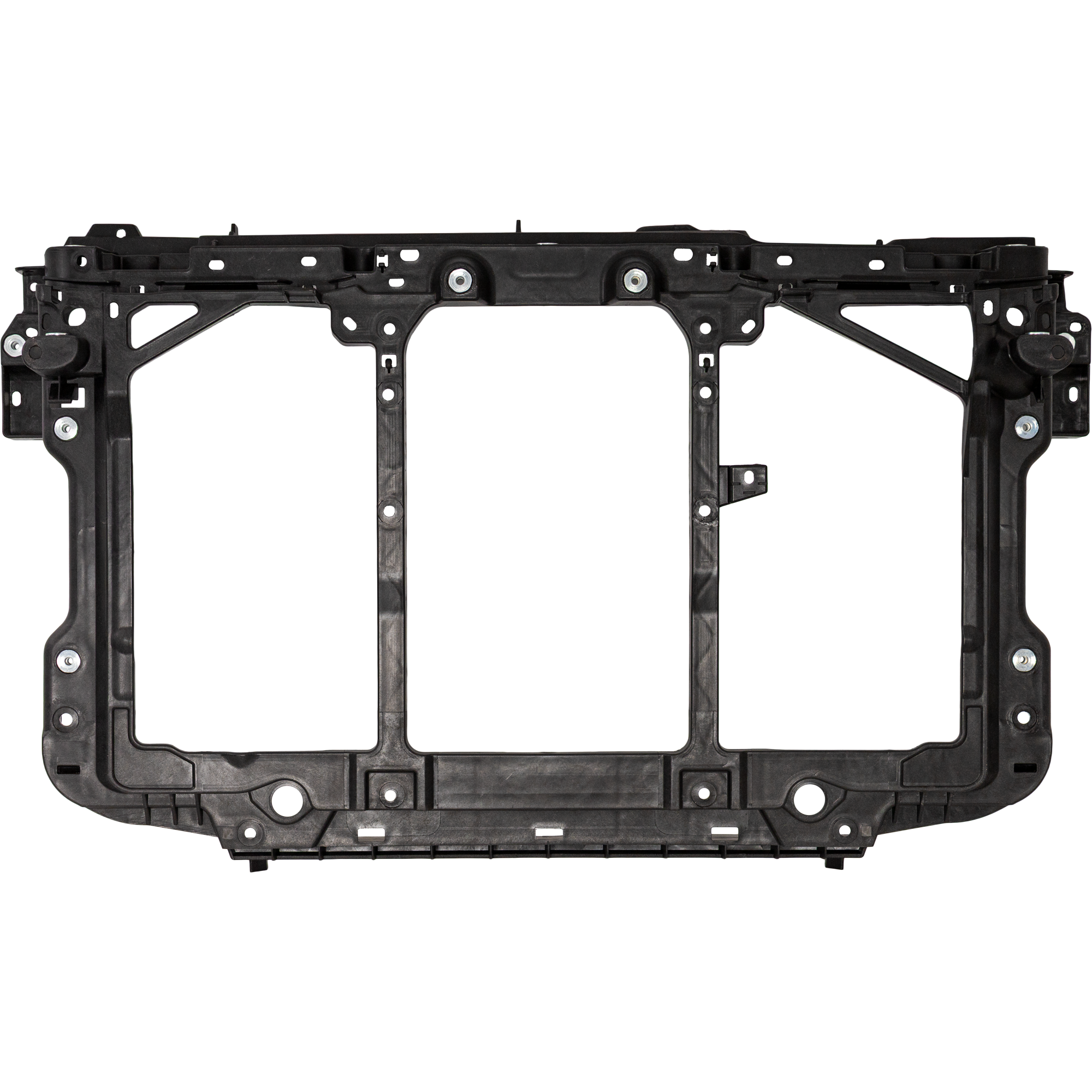 AM MAZDA 3-14-18 RADIATOR SUPPORT Plastic w Radar Cruise Control Hatchback Sedan 17-18 Mexico Built Vehicle CAPA SKU RM25010007Q Partslink MA1225171C OEM BPN253110