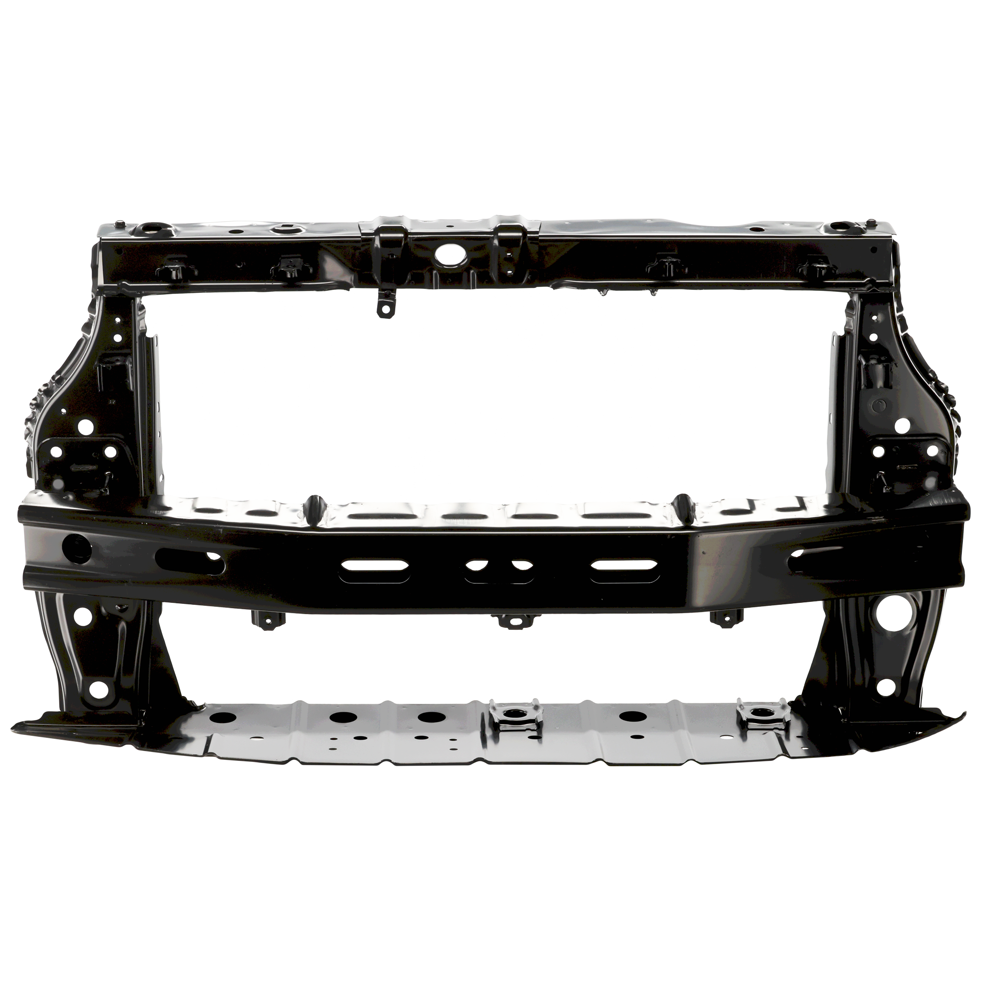 AM MIRAGE 14-20 RADIATOR SUPPORT Assembly w Upper Tie Bar Steel SKU RM25010012 Partslink MI1225174 OEM 5256C132 PFM