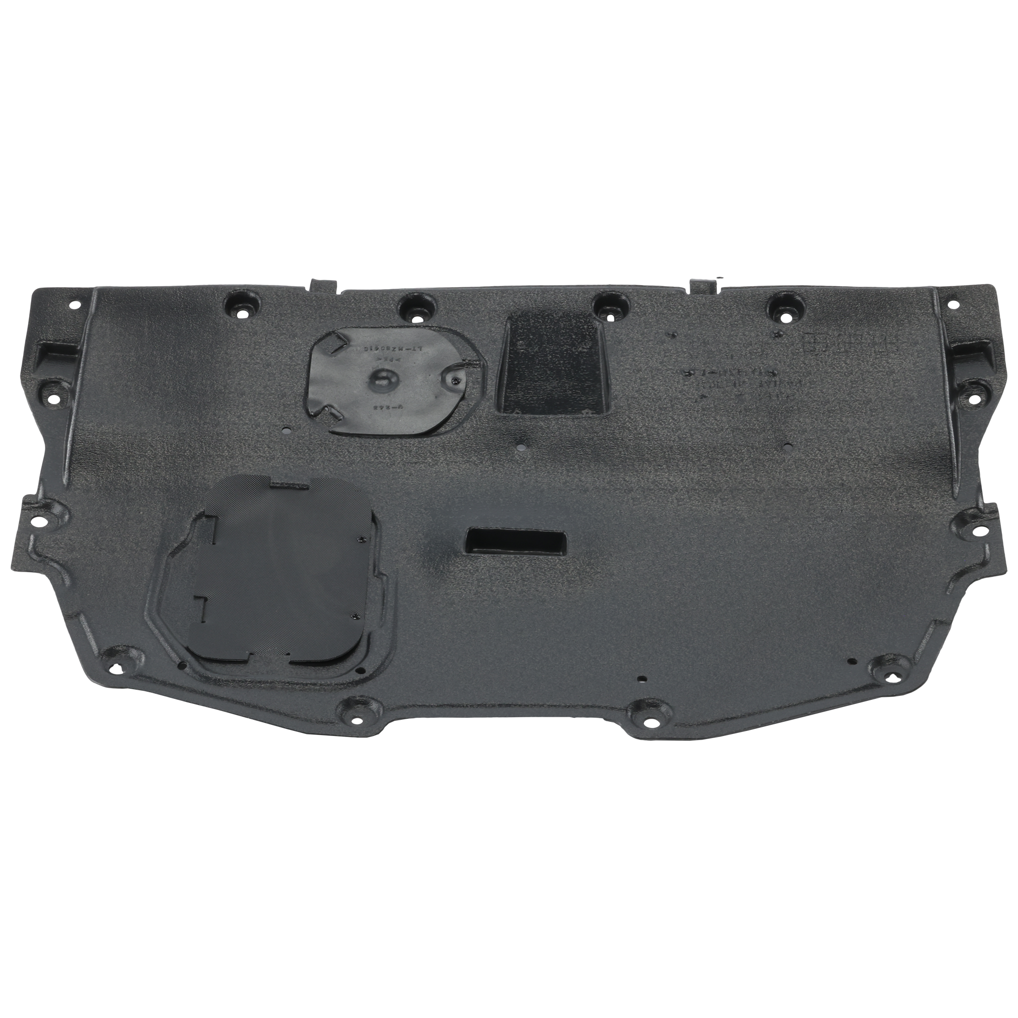 AM CX 3-16-22 ENGINE SPLASH SHIELD Front Assembly AWD SKU RM31010045 Partslink MA1228138 OEM DB3B56110A PFM