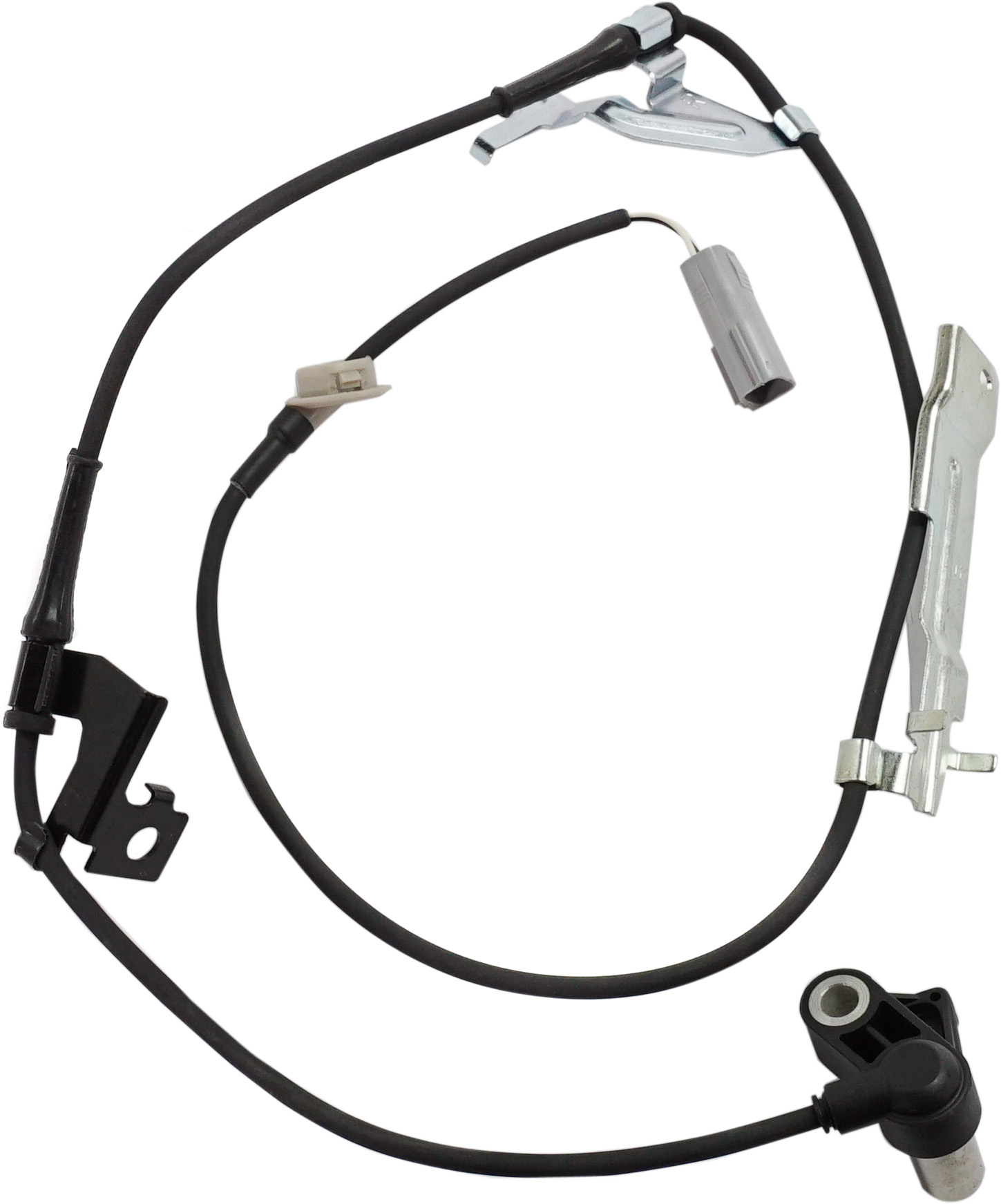 AM MPV 00-06 FRONT ABS SPEED SENSOR RH 2 Male Terminals Blade Type SKU RM31080027 OEM LC704370X LC704370XB