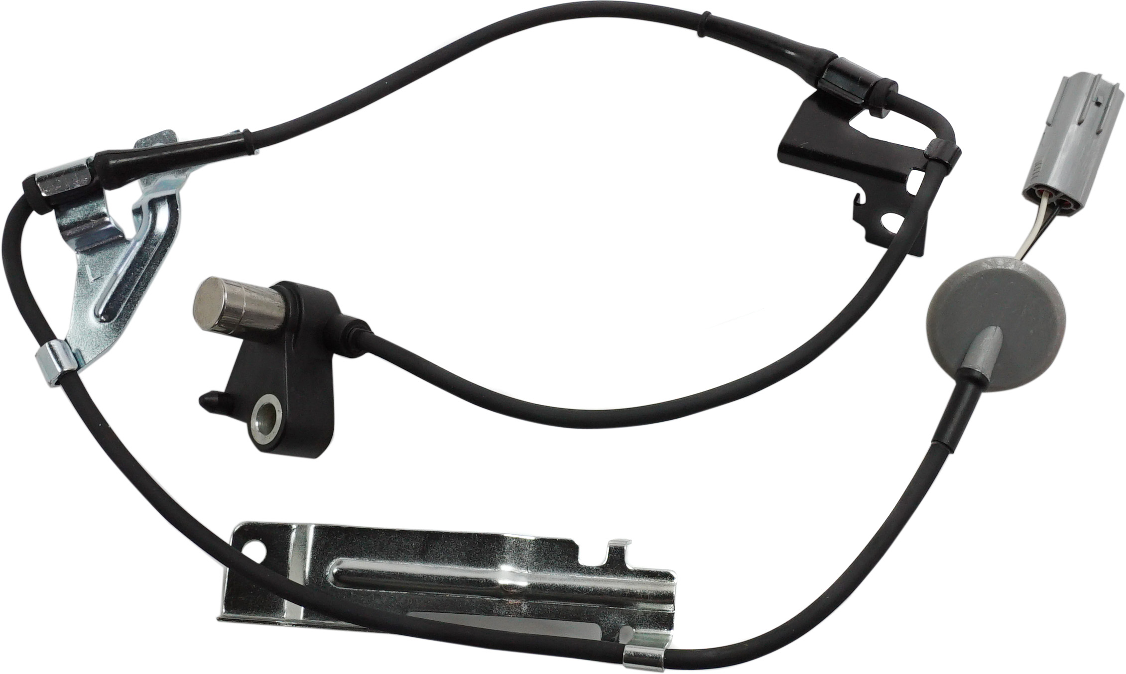 AM MPV 00-06 FRONT ABS SPEED SENSOR LH 2 Male Terminals Blade Type SKU RM31080028 OEM LC704373X LC704373XB