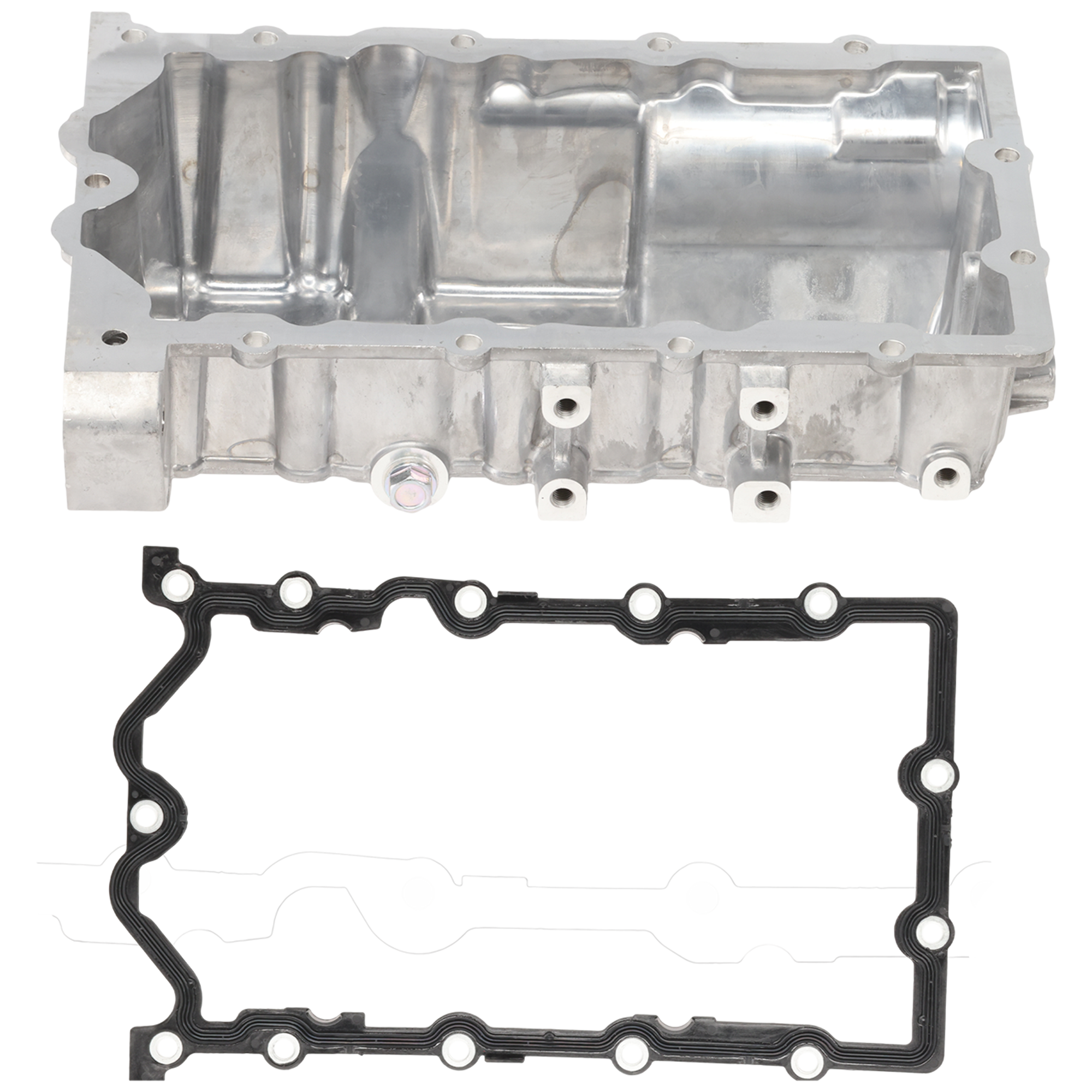 AM COOPER 02-08 OIL PAN 4 Cyl 1.8L eng. w Gasket and Drain Plug SKU RM31130001 OEM 11137513061-11131487221