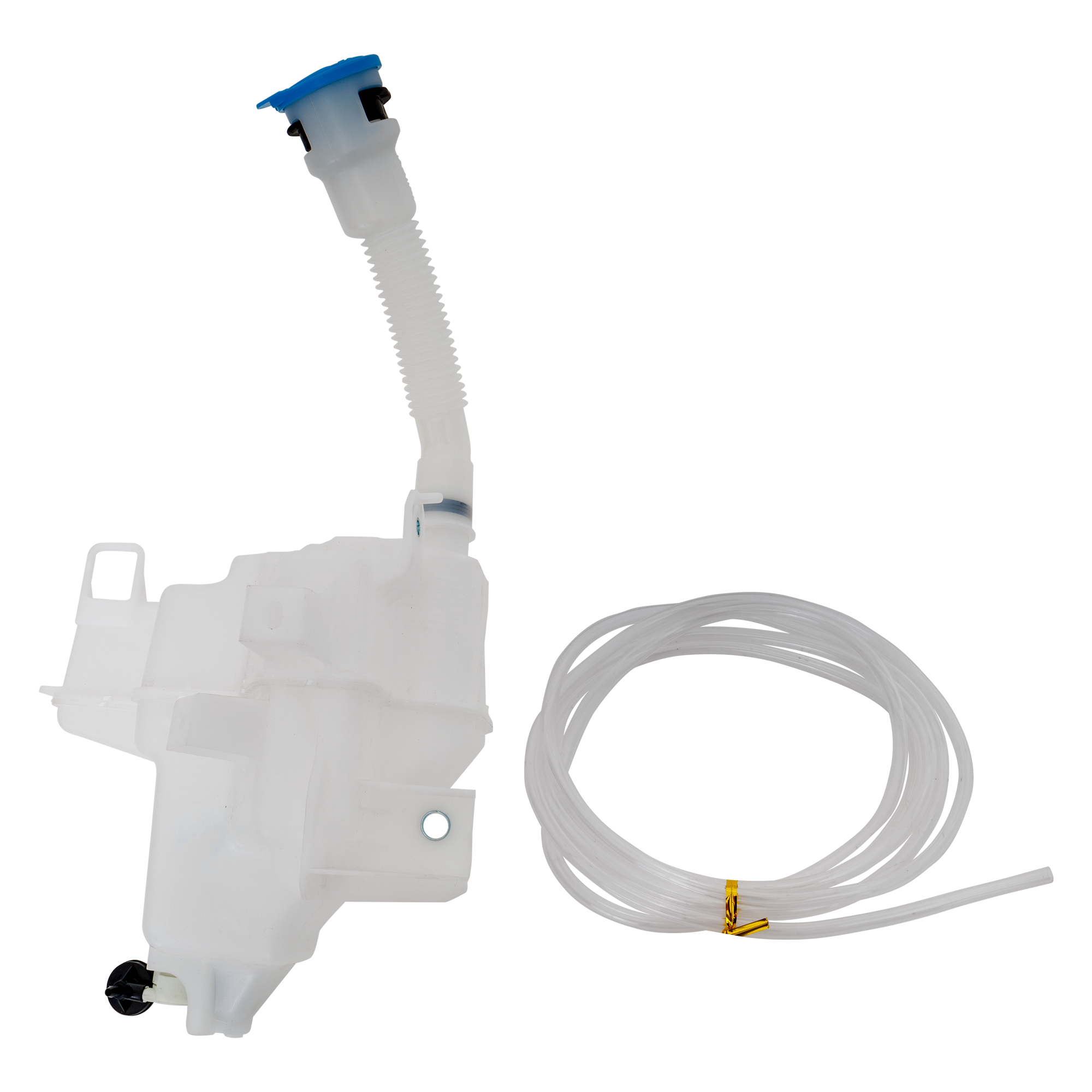 AM MAZDA 3-19-22 WASHER RESERVOIR Assembly w Cap Inlet Bracket Pump Sensor Hatchback Japan Built Standard SKU RM37050011 Partslink MA1288157 OEM BCKA67481 PFM