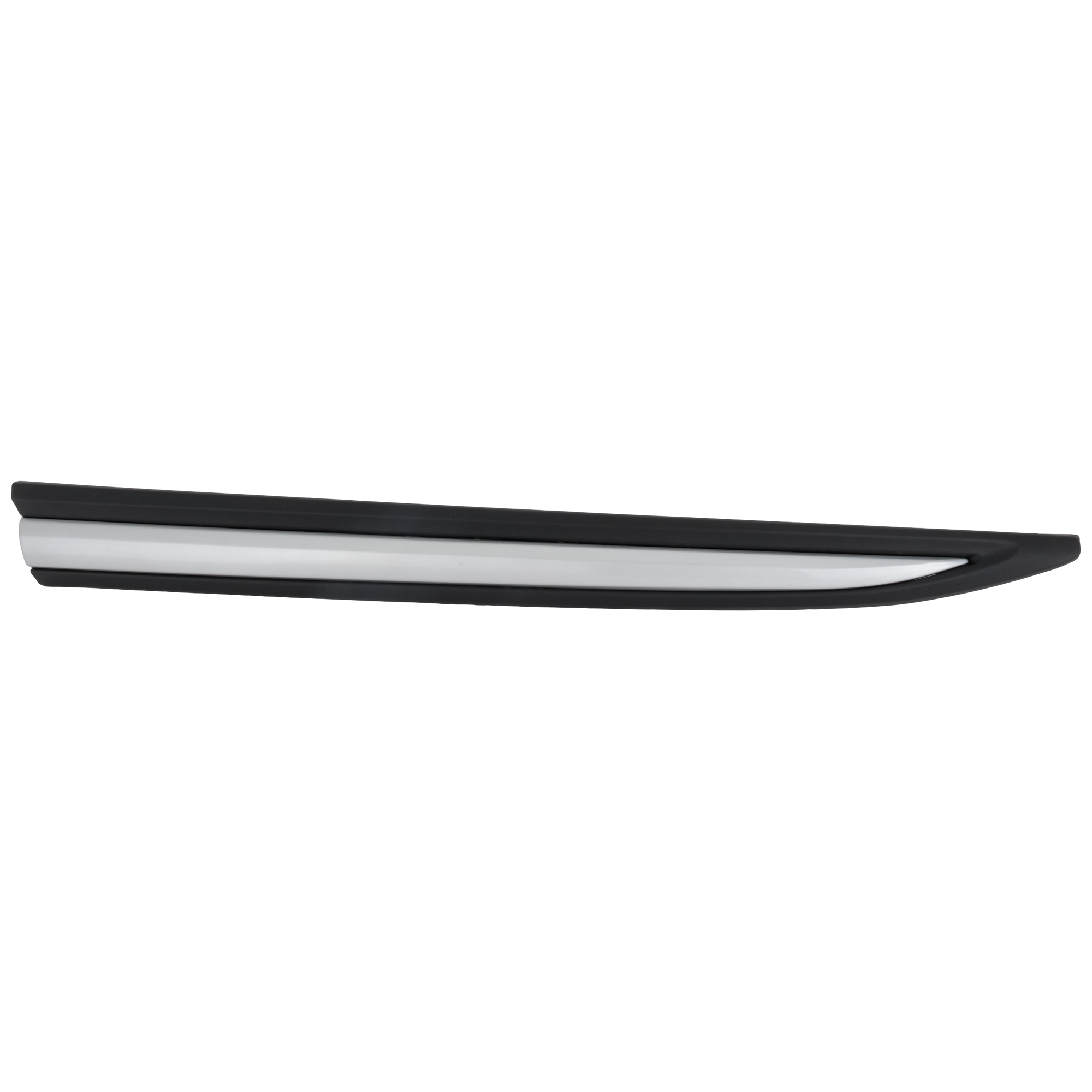 AM OUTLANDER 16-20 FRONT DOOR MOLDING LH Lower Assembly Black and Silver Adhesive Type To 6-19 SKU RM46170006 Partslink MI1304100 OEM 5727A483