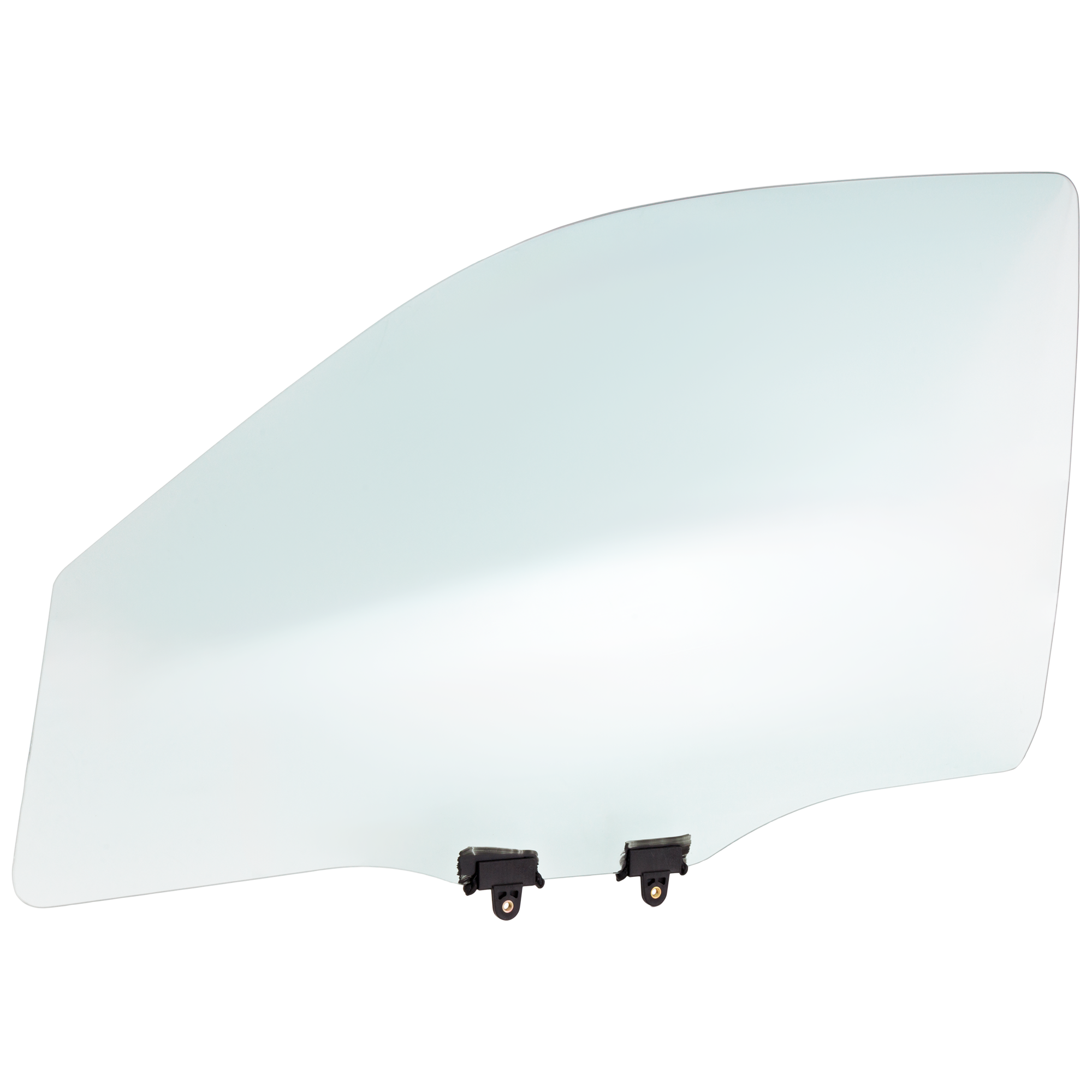 AM MITSUBISHI OUTLANDER 03-06 FRONT DOOR GLASS LH Green Tint w Clip SKU RM48010016 OEM MR978105