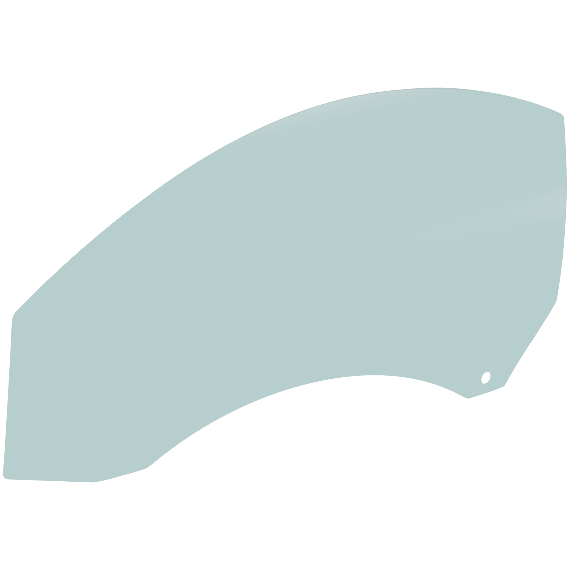 AM MERCEDEZ BENZ SLK CLASS 05-11 FRONT DOOR GLASS LH Green Tint SKU RM48010024 OEM 1717250100