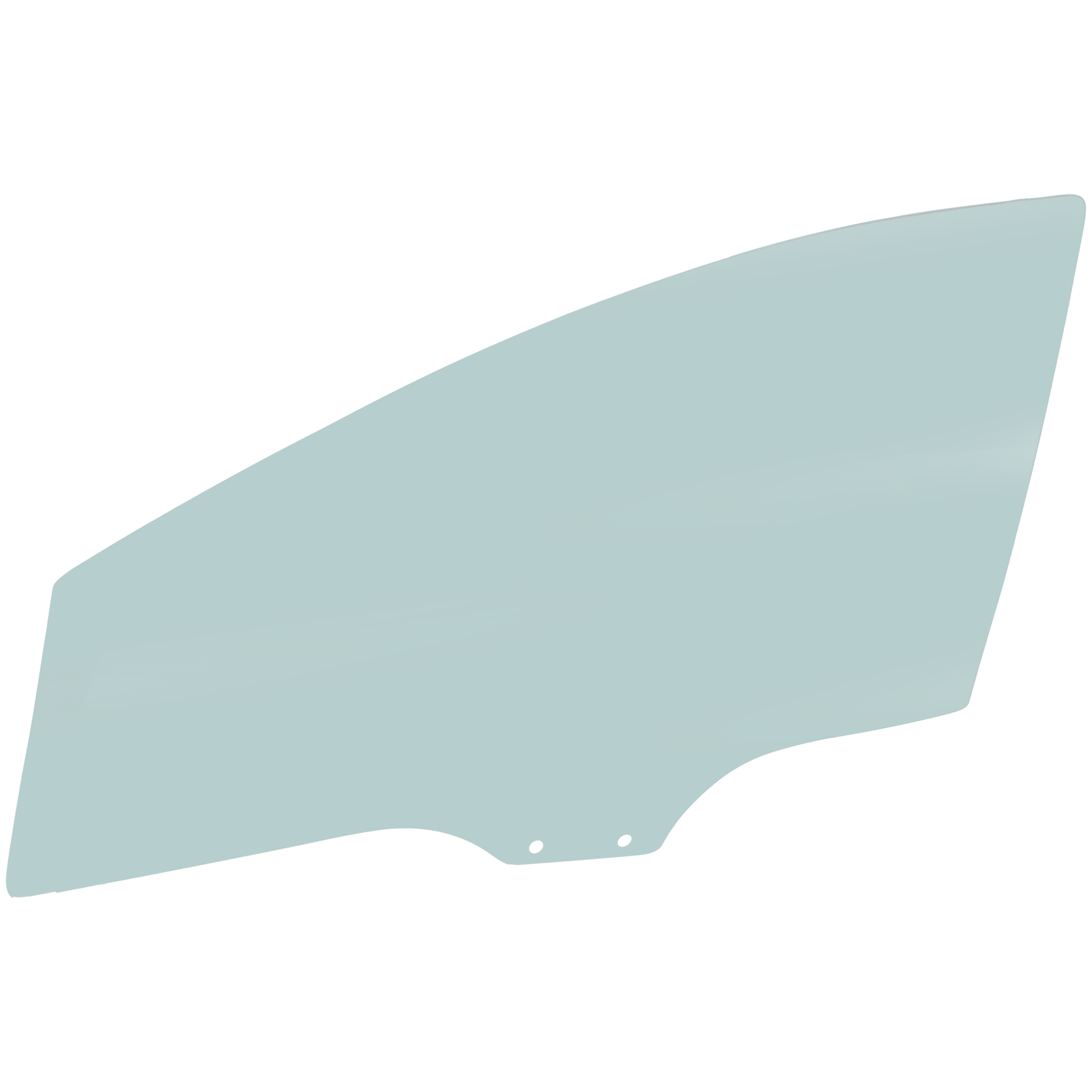 AM MAZDA CX 7 FRONT DOOR GLASS LH Green Tint SKU RM48010030 OEM EG2159510B