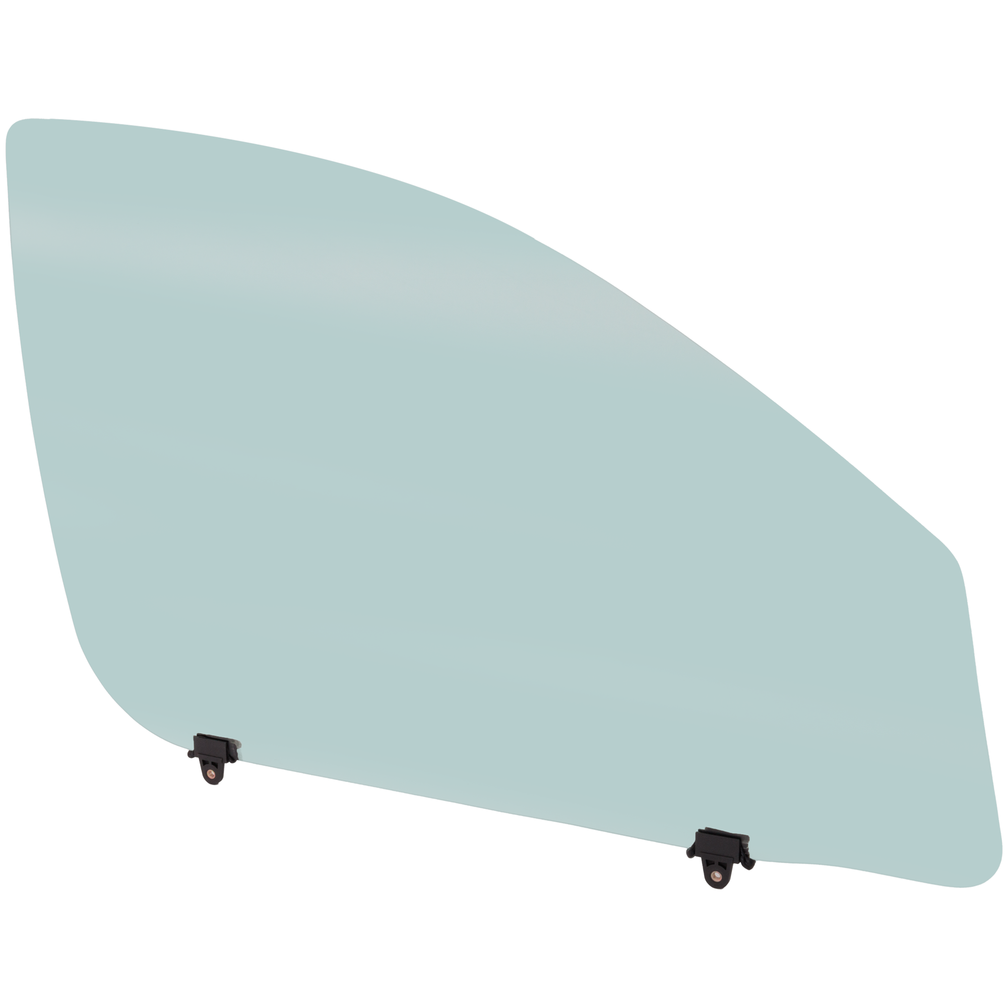 AM MITSUBISHI OUTLANDER 07-13 FRONT DOOR GLASS RH Green Tint w Clip SKU RM48010031 OEM 5706A888
