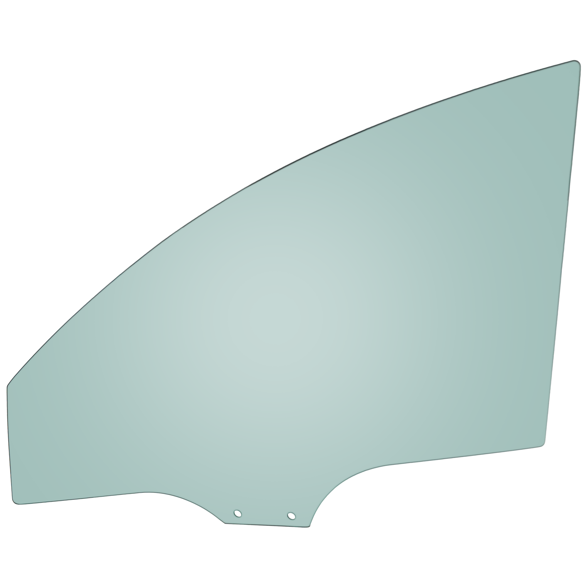 AM MAZDA 6-09-13 FRONT DOOR GLASS LH Green Tint w Solar SKU RM48010038 OEM GS3L59511B GS3L59511