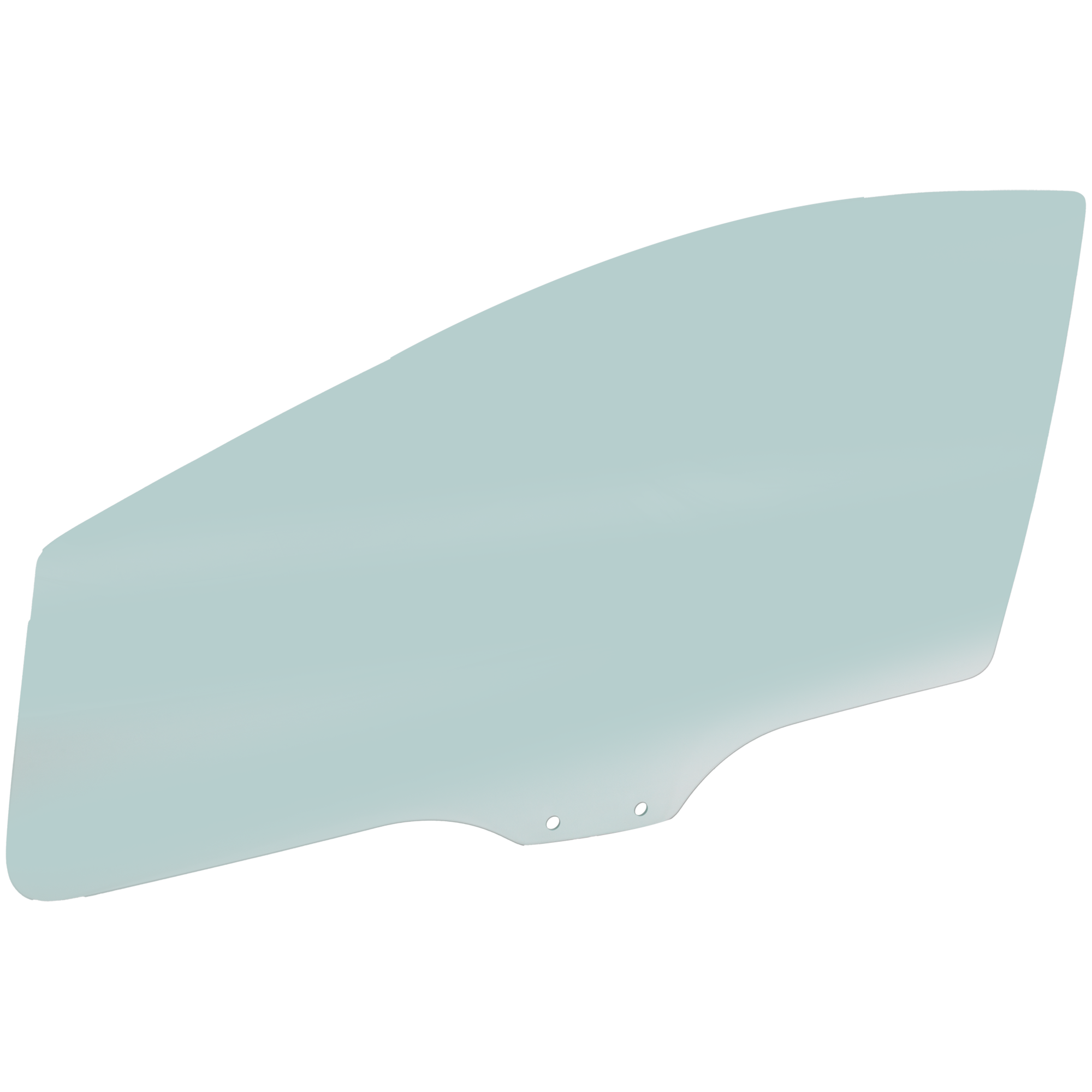 AM MAZDA 2-11-14 FRONT DOOR GLASS LH Green Tint SKU RM48010042 OEM DF7159511B