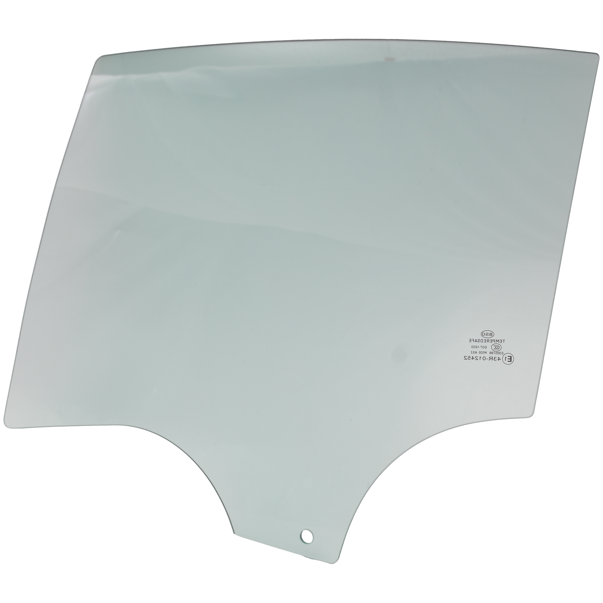 AM MAZDA 3-10-13 REAR DOOR GLASS LH Green Tint Sedan SKU RM48130024 OEM BBM673511A