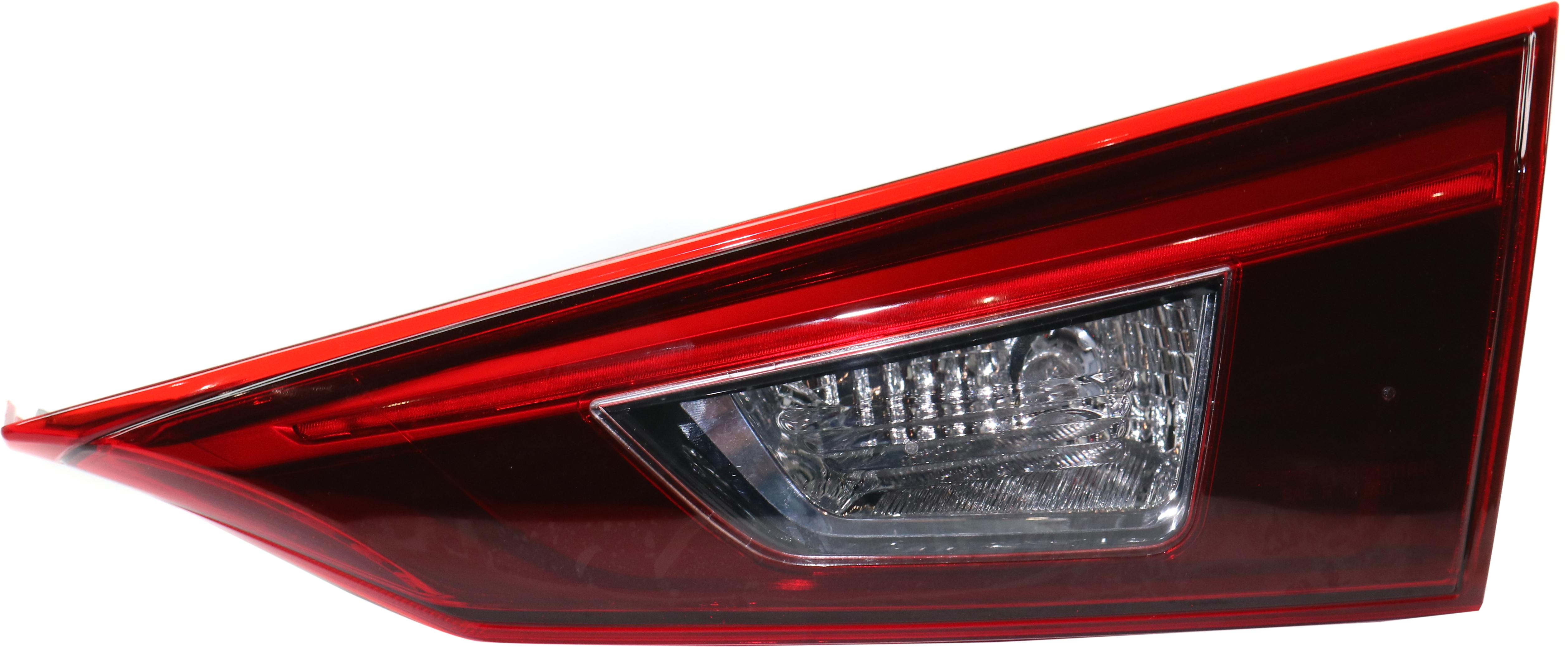 AM MAZDA 3-16-18 TAIL LAMP RH Inner Assembly LED Sedan Mexico Built Vehicle SKU RM73010021 Partslink MA2803126 OEM BKB2513F0