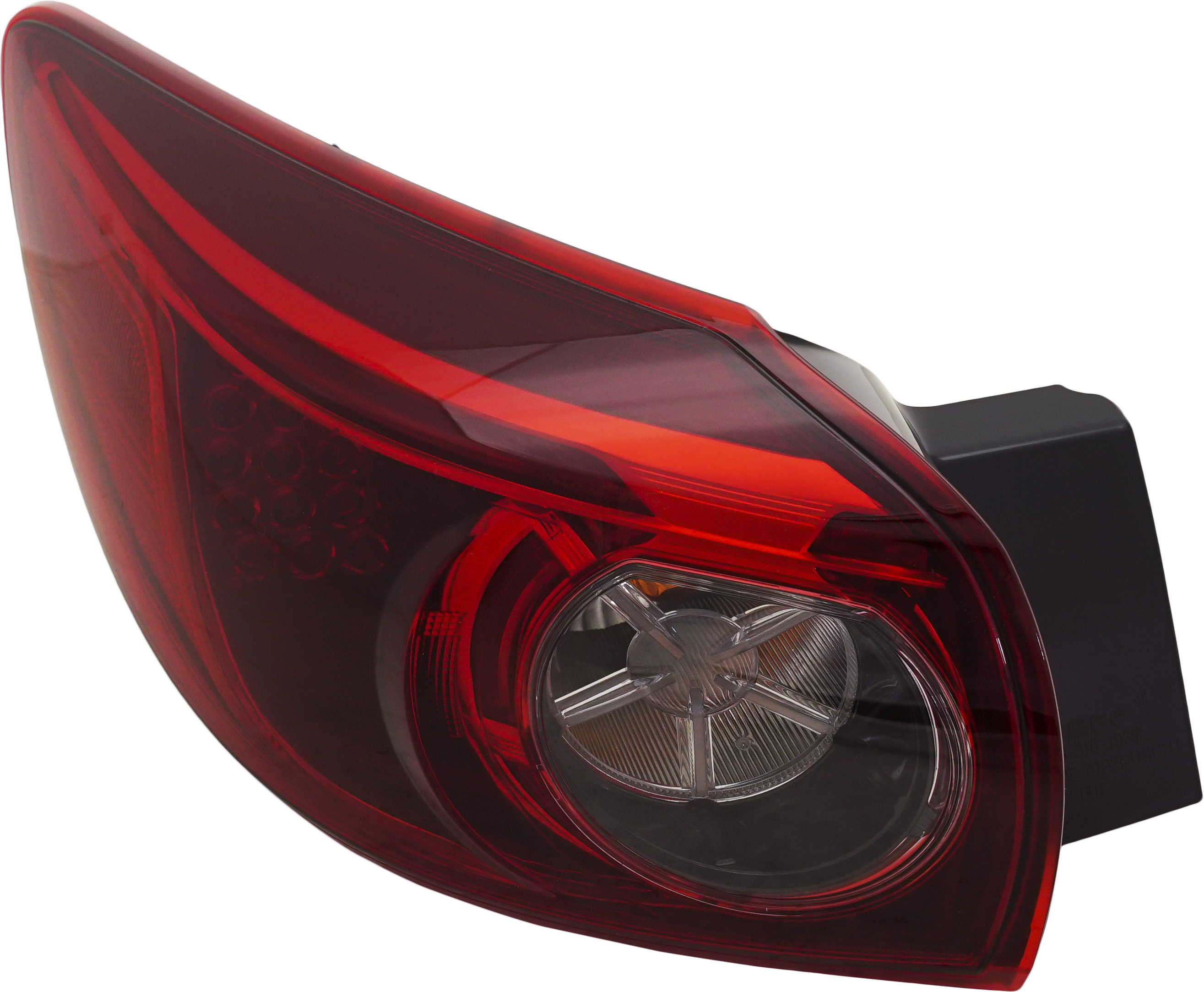 AM MAZDA 3-14-18 TAIL LAMP LH Outer Assembly LED Hatchback SKU RM73010040 Partslink MA2804116 OEM BHP251160C
