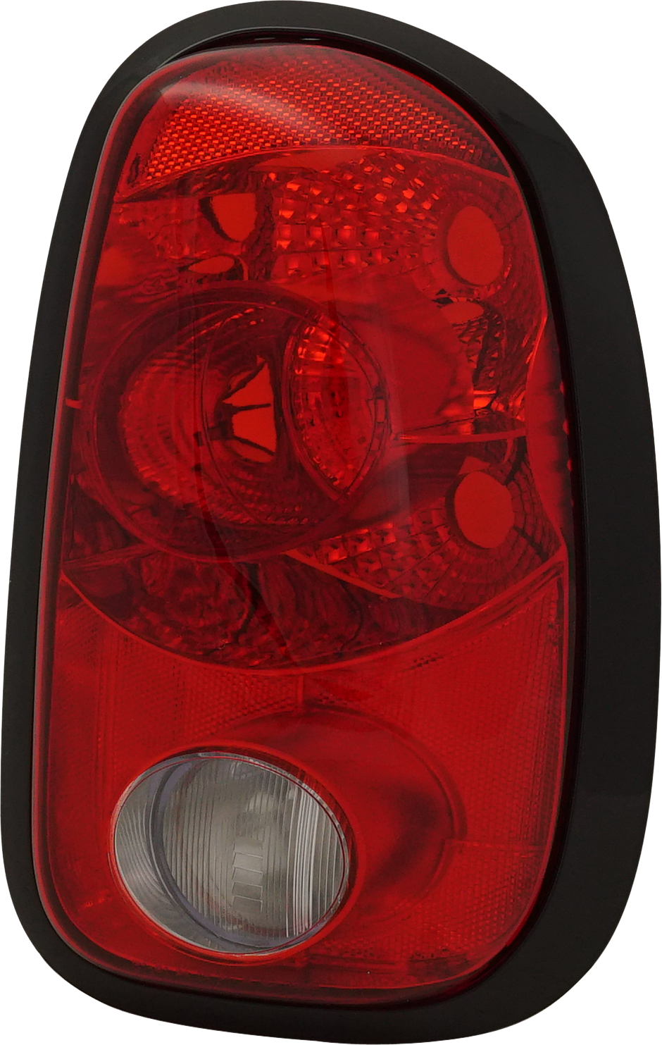 AM COOPER COUNTRYMAN 11-16 TAIL LAMP RH Lens and Housing Halogen w Black Trim SKU RM73010041 Partslink MC2801107 OEM 63219811764