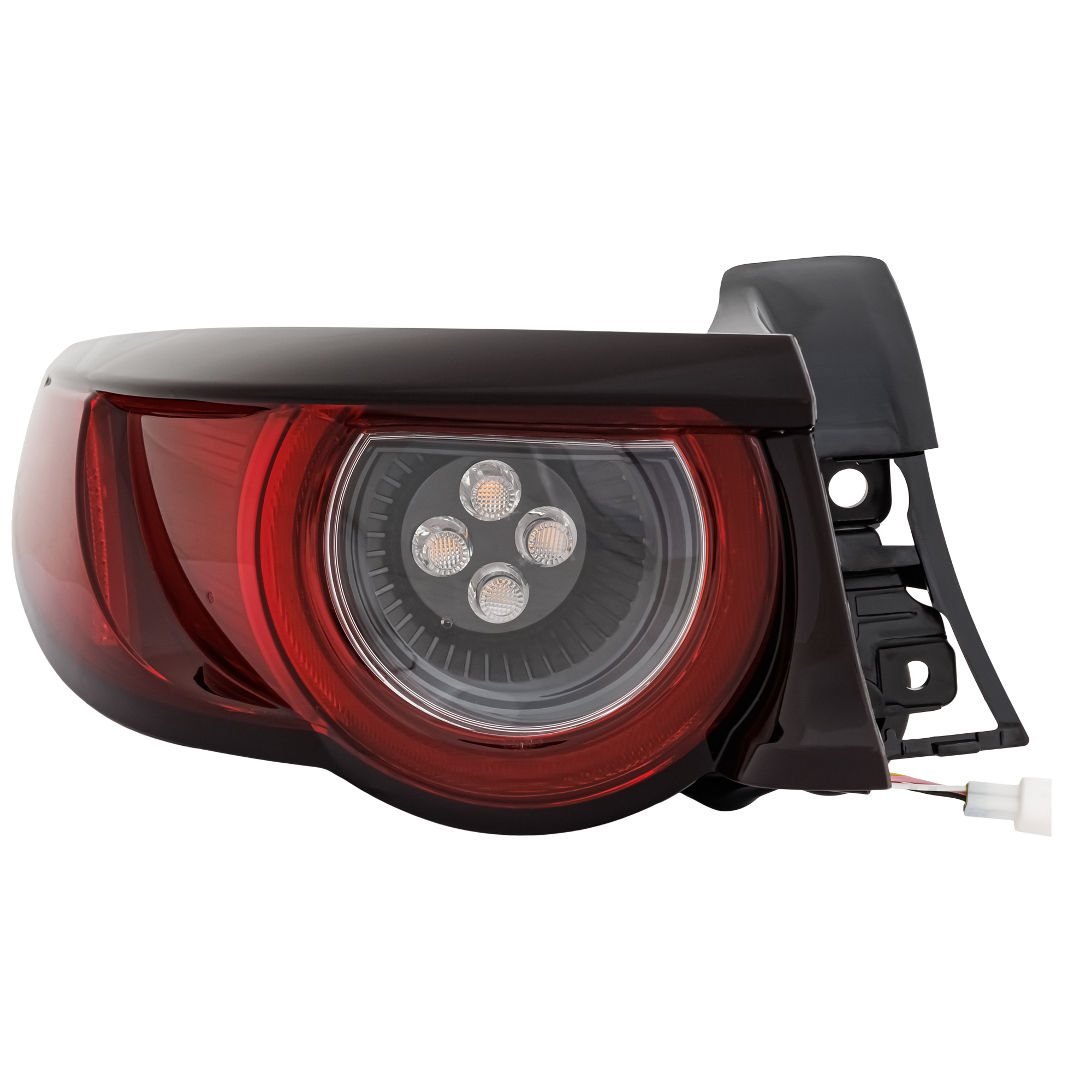 AM MAZDA 3-19-21 TAIL LAMP LH Outer Assembly LED w Signature Lighting Hatchback CAPA SKU RM73010072Q Partslink MA2804136C OEM BCKD51160A