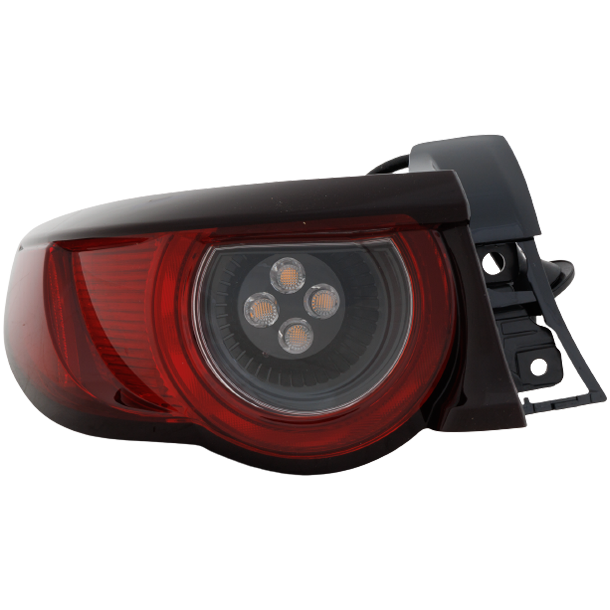 AM MAZDA 3-19-21 TAIL LAMP LH Outer Assembly LED w o Signature Lighting Hatchback CAPA SKU RM73010074Q Partslink MA2804135C OEM BCKC51160A
