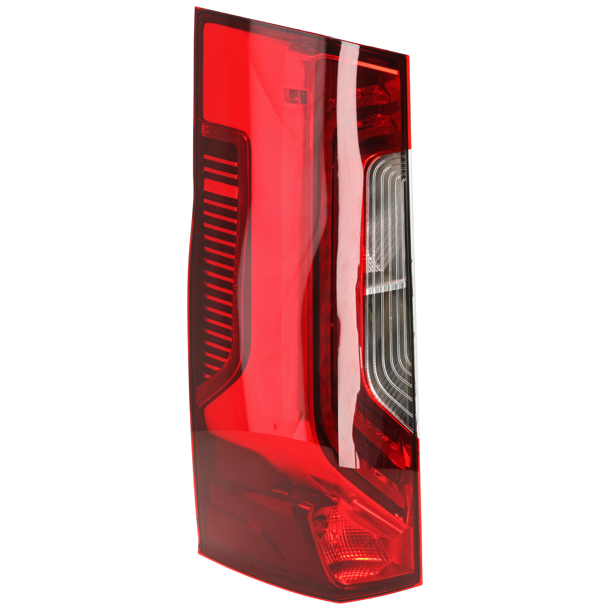 AM SPRINTER 19-24 TAIL LAMP LH Assembly Halogen w LED Accent Light w o Logo Cargo Passenger Van SKU RM73010080A Partslink MB2800166 OEM 9108205400
