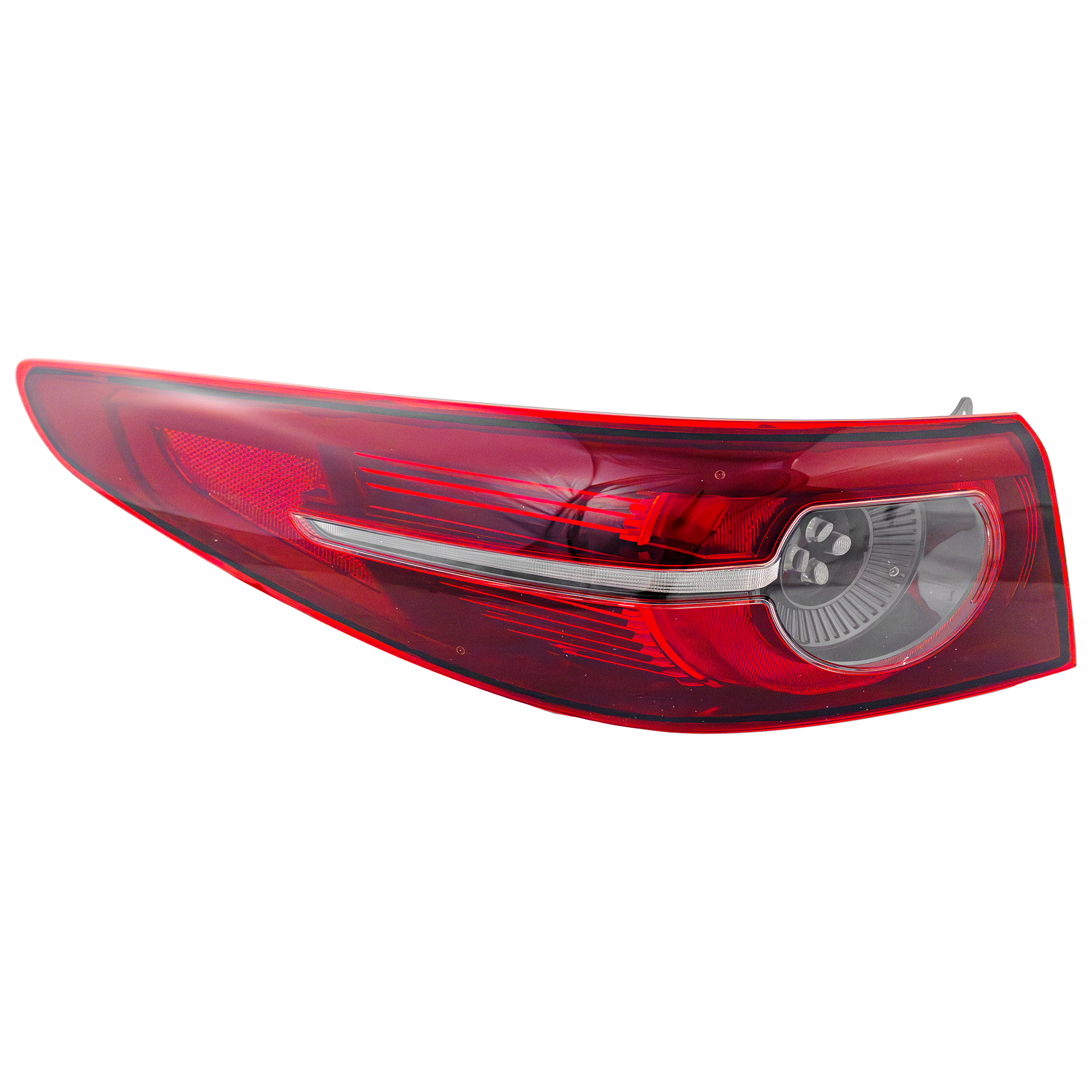 AM MAZDA 3-19-21 TAIL LAMP LH Outer Assembly LED w Signature Lighting Sedan SKU RM73010106A Partslink MA2804134 OEM BCJJ51160
