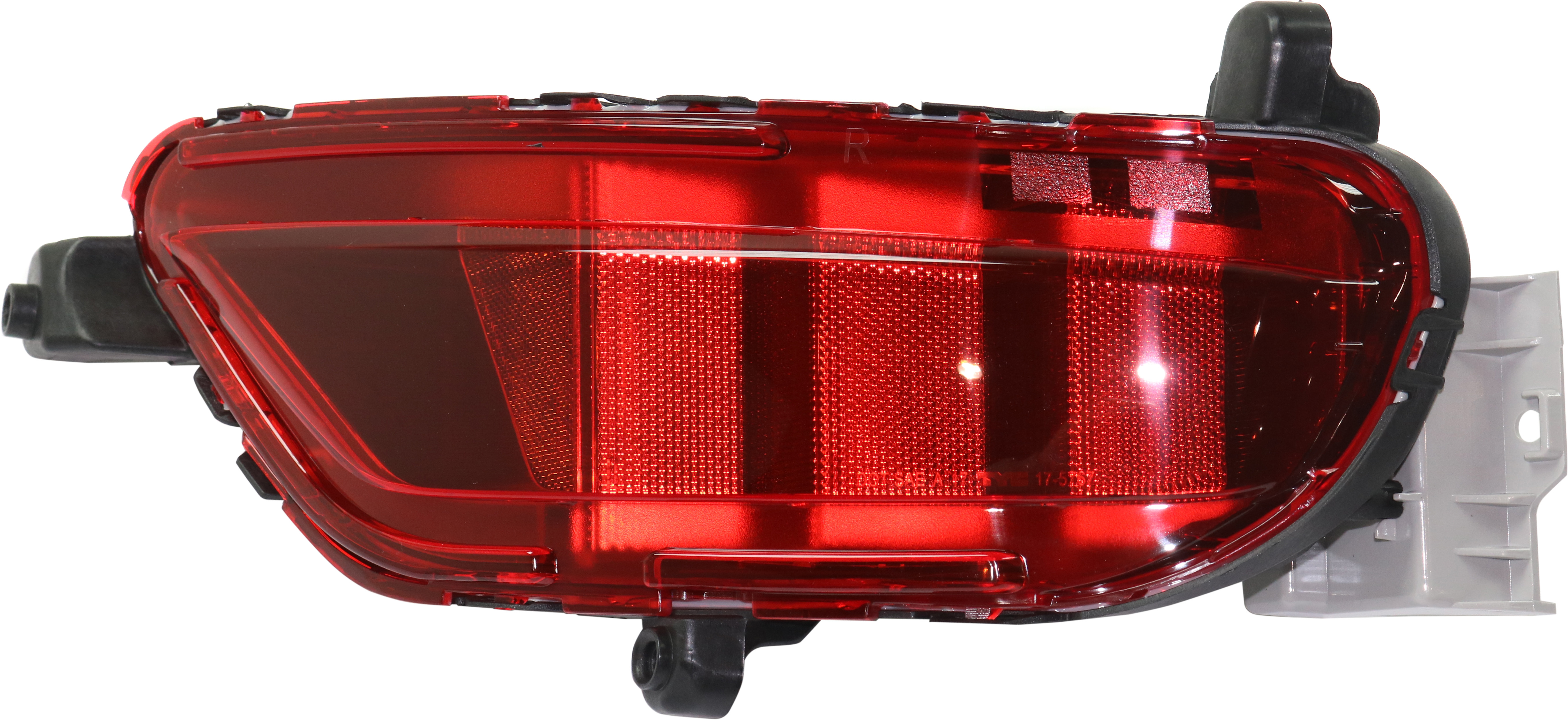 AM CX 5-17-21 REAR BUMPER REFLECTOR RH CAPA SKU RM73490003Q Partslink MA1185108C OEM KB8A515L0C