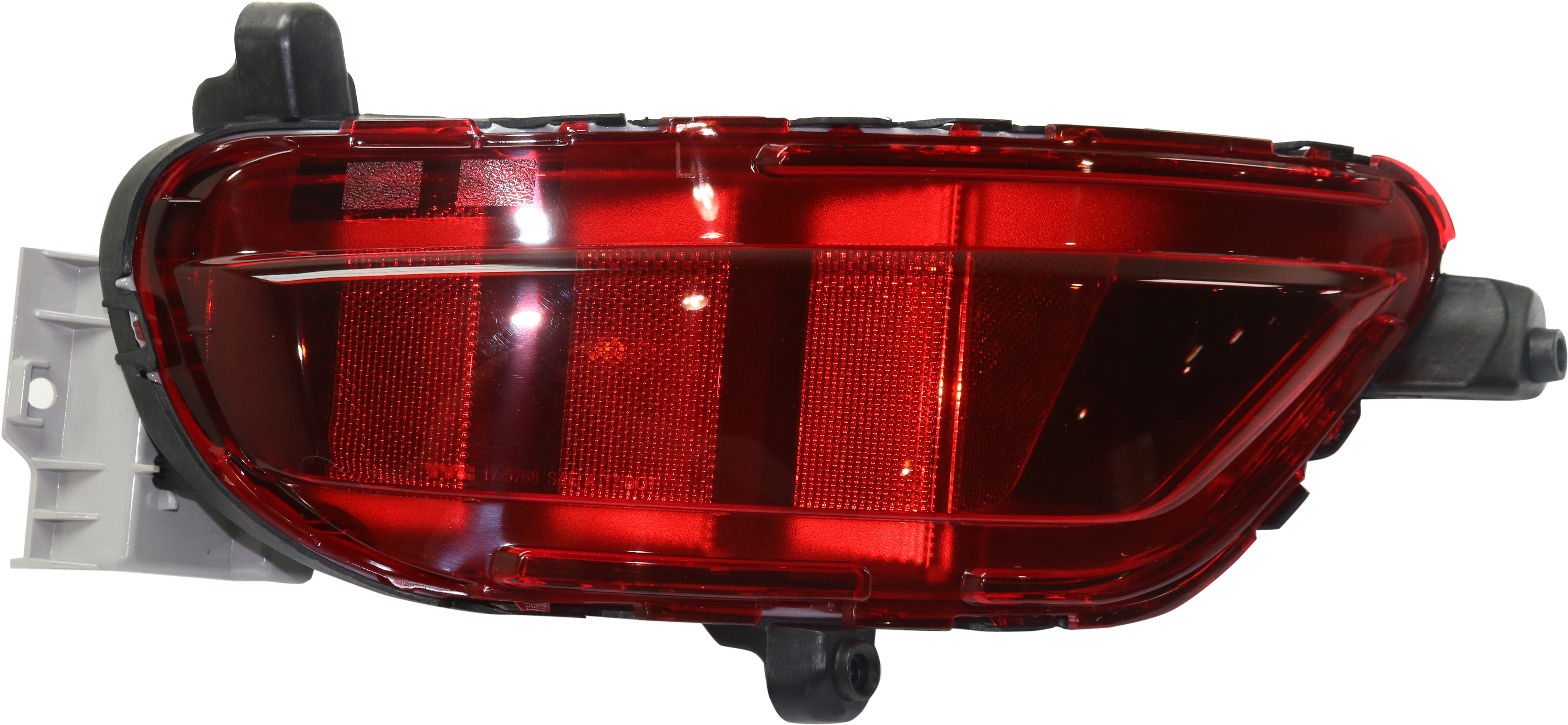 AM CX 5-17-21 REAR BUMPER REFLECTOR LH CAPA SKU RM73490004Q Partslink MA1184108C OEM KB8A515M0C