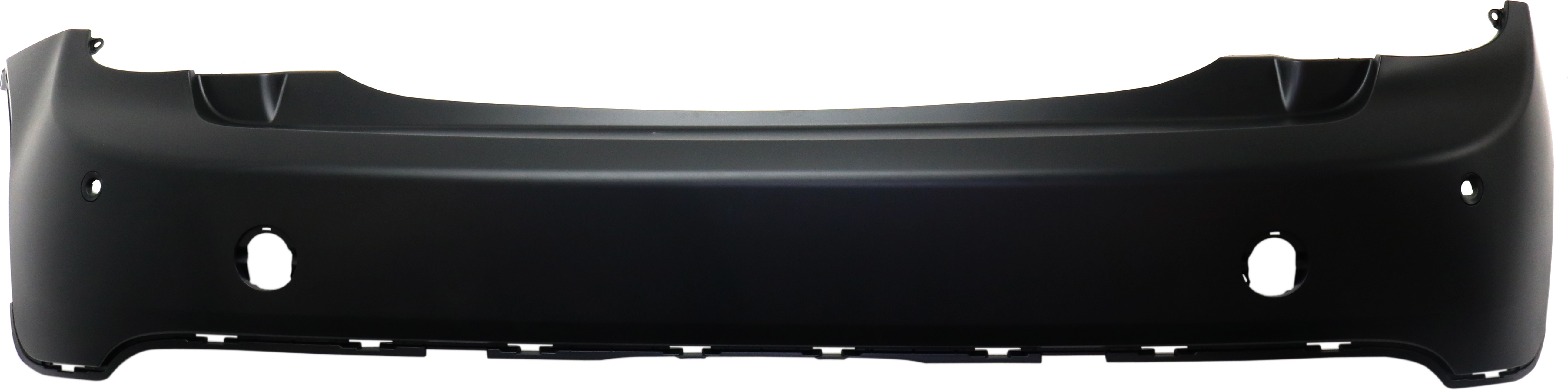 AM COOPER 15-21 REAR BUMPER COVER Primed Base Model 4 Door Hatchback w Parking Aid Sensor Holes w o John Cooper Works Package SKU RM76010006P Partslink MC1100163 OEM 51127380024