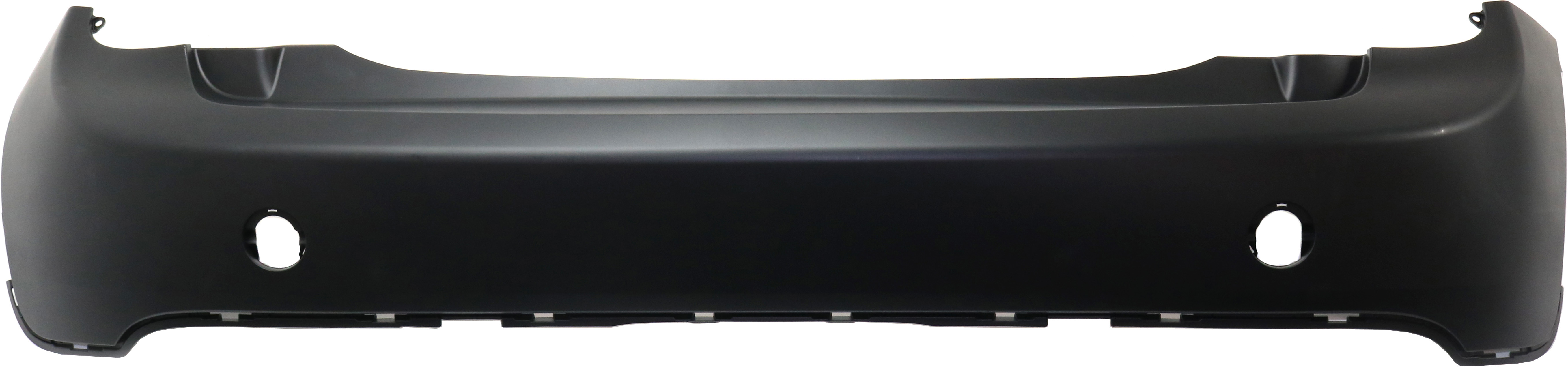AM COOPER 15-21 REAR BUMPER COVER Primed Base Model 4 Door Hatchback w o John Cooper Works Package and Parking Aid Sensor Holes CAPA SKU RM76010007PQ Partslink MC1100162C OEM 51127380023