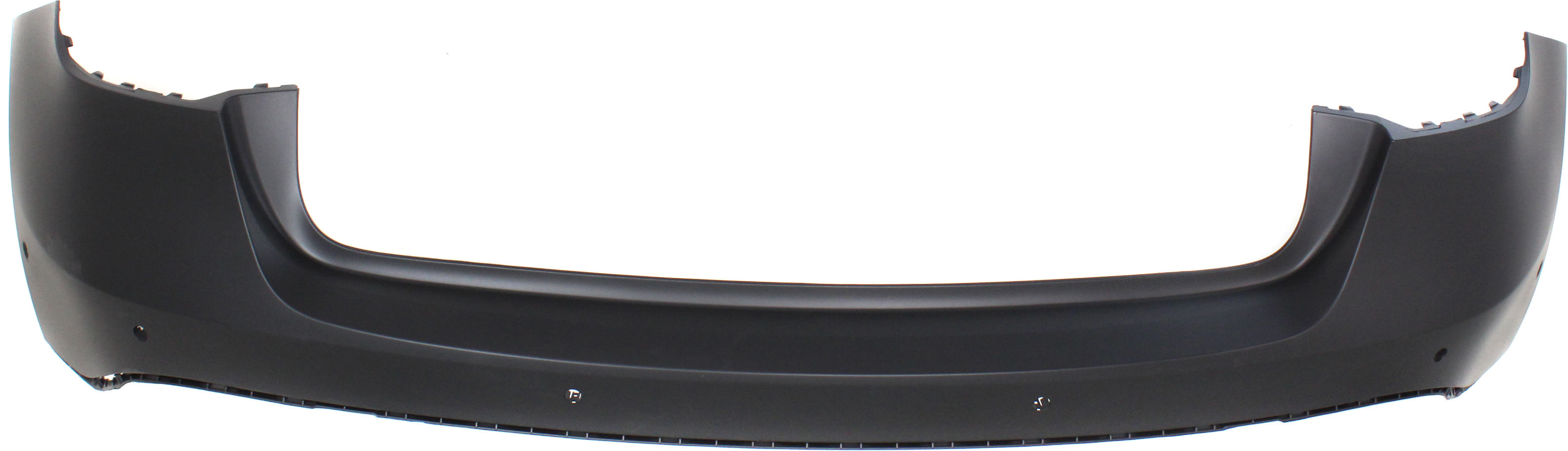 AM GLA250-18-20 REAR BUMPER COVER Upper Primed w o AMG Styling Pkg and Parktronic Holes w Night Pkg SKU RM76010016P Partslink MB1114109 OEM 15688001409999