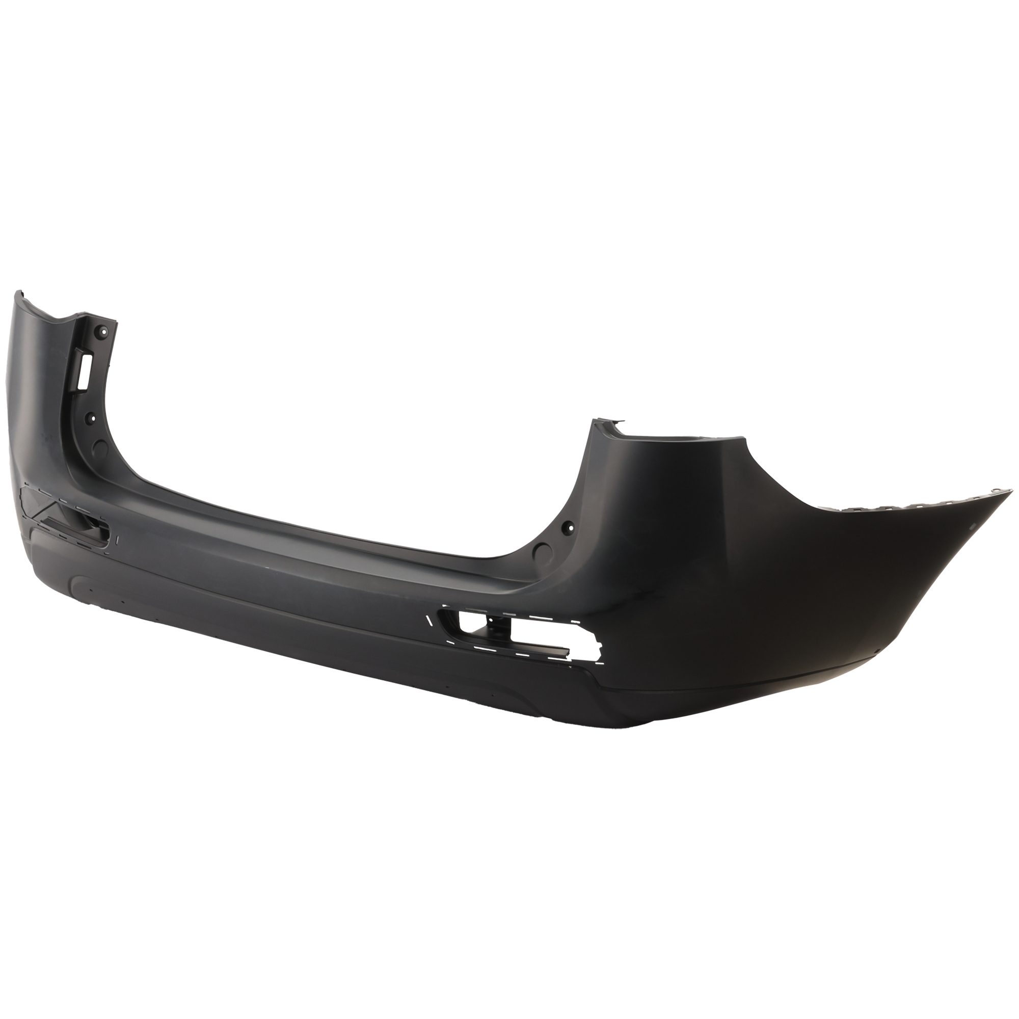 AM OUTLANDER 15-15 REAR BUMPER COVER Primed w Wheel Opening Molding CAPA SKU RM76010022PQ Partslink MI1100300C OEM 6410C886