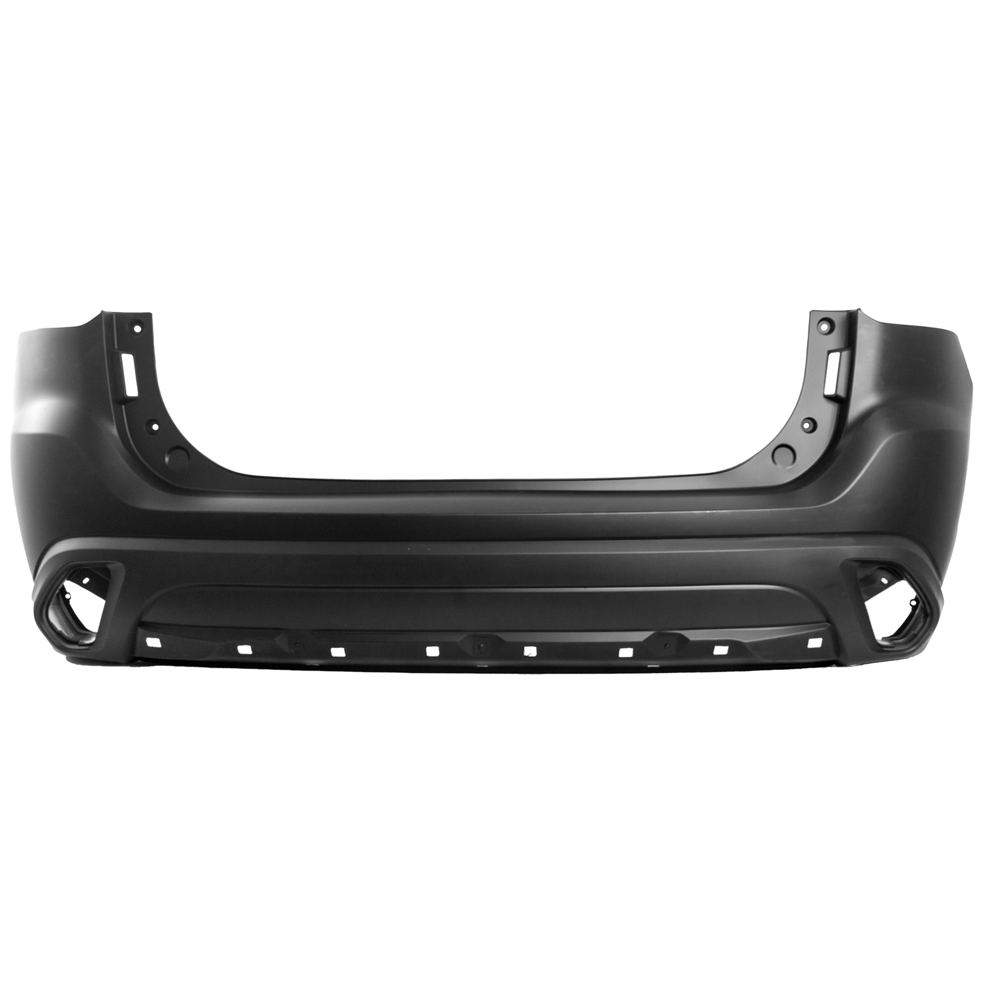 AM OUTLANDER 16-18 REAR BUMPER COVER Primed CAPA SKU RM76010028PQ Partslink MI1100301C OEM 6410F374-6410D243