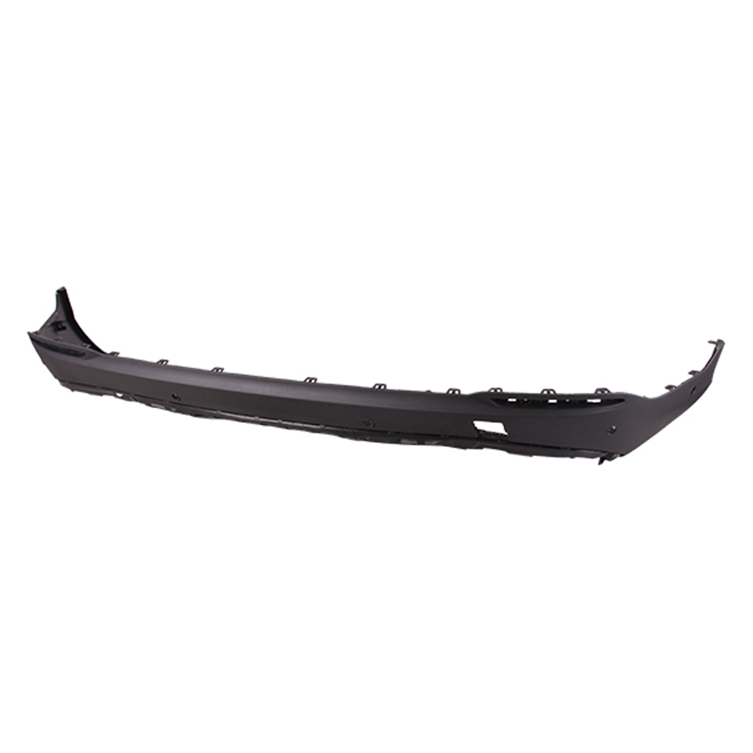 AM GLC300-16-19 REAR LOWER VALANCE Primed SUV w Active Park Assist Sensor and Parktronic Holes w o AMG Styling Package SKU RM76010031 Partslink MB1115109 OEM 2538851825