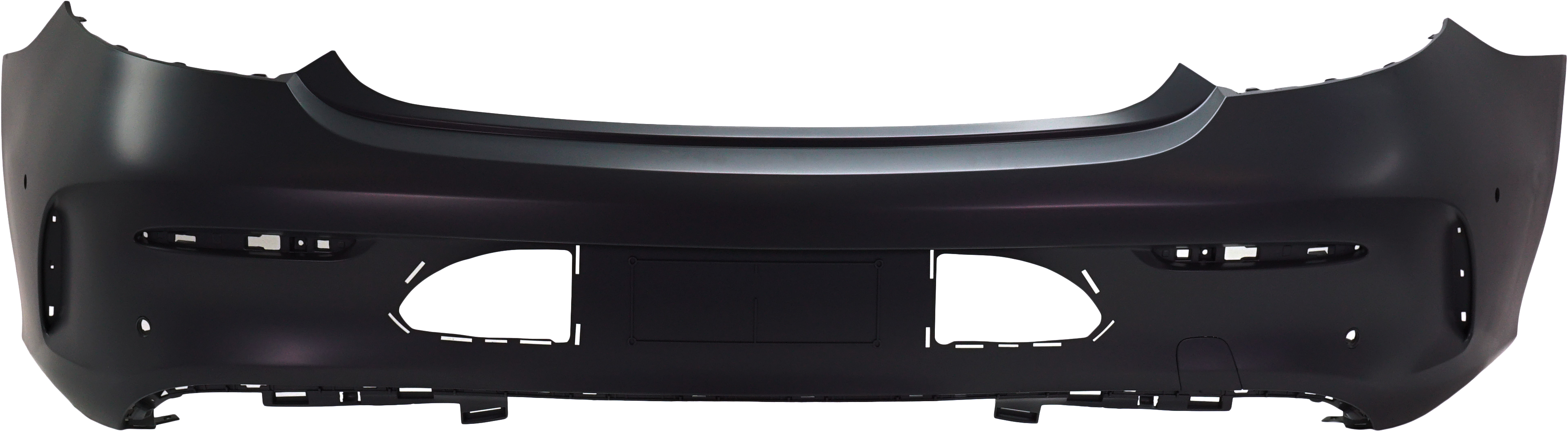 AM C300 C43 AMG 17-18 REAR BUMPER COVER Convertible Coupe C300 w AMG Styling Pkg w Parktronic Holes SKU RM76010039P Partslink MB1100397 OEM 20588092039999