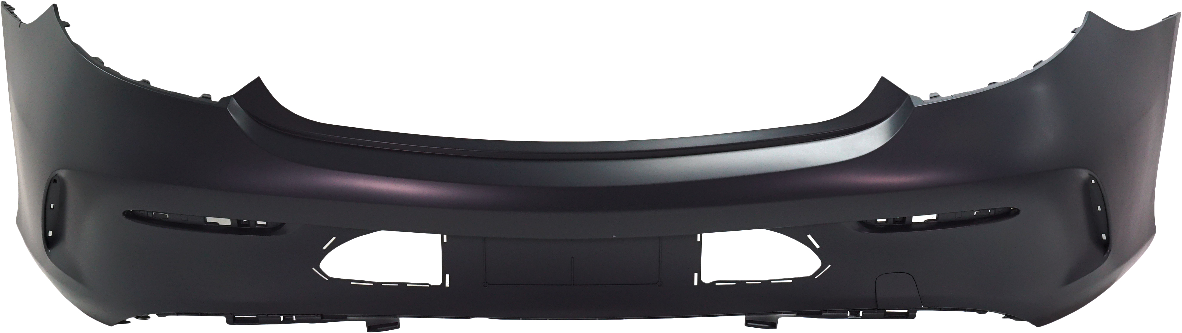 AM C300 C43 AMG 17-18 REAR BUMPER COVER Primed Convertible Coupe C300 w AMG Styling Pkg w o Parktronic Holes SKU RM76010041P Partslink MB1100396 OEM 20588090039999