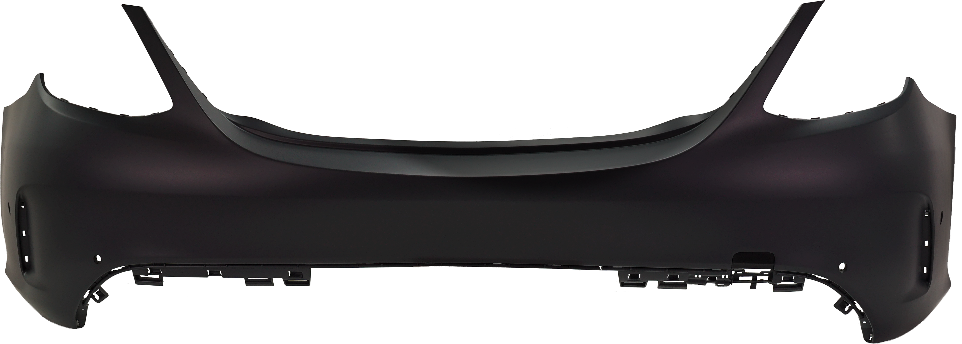 AM C CLASS 19-21 REAR BUMPER COVER Primed C300 w AMG Styling Package Sedan w Active Park Assist Sensor Holes SKU RM76010042P Partslink MB1100437 OEM 20588533049999