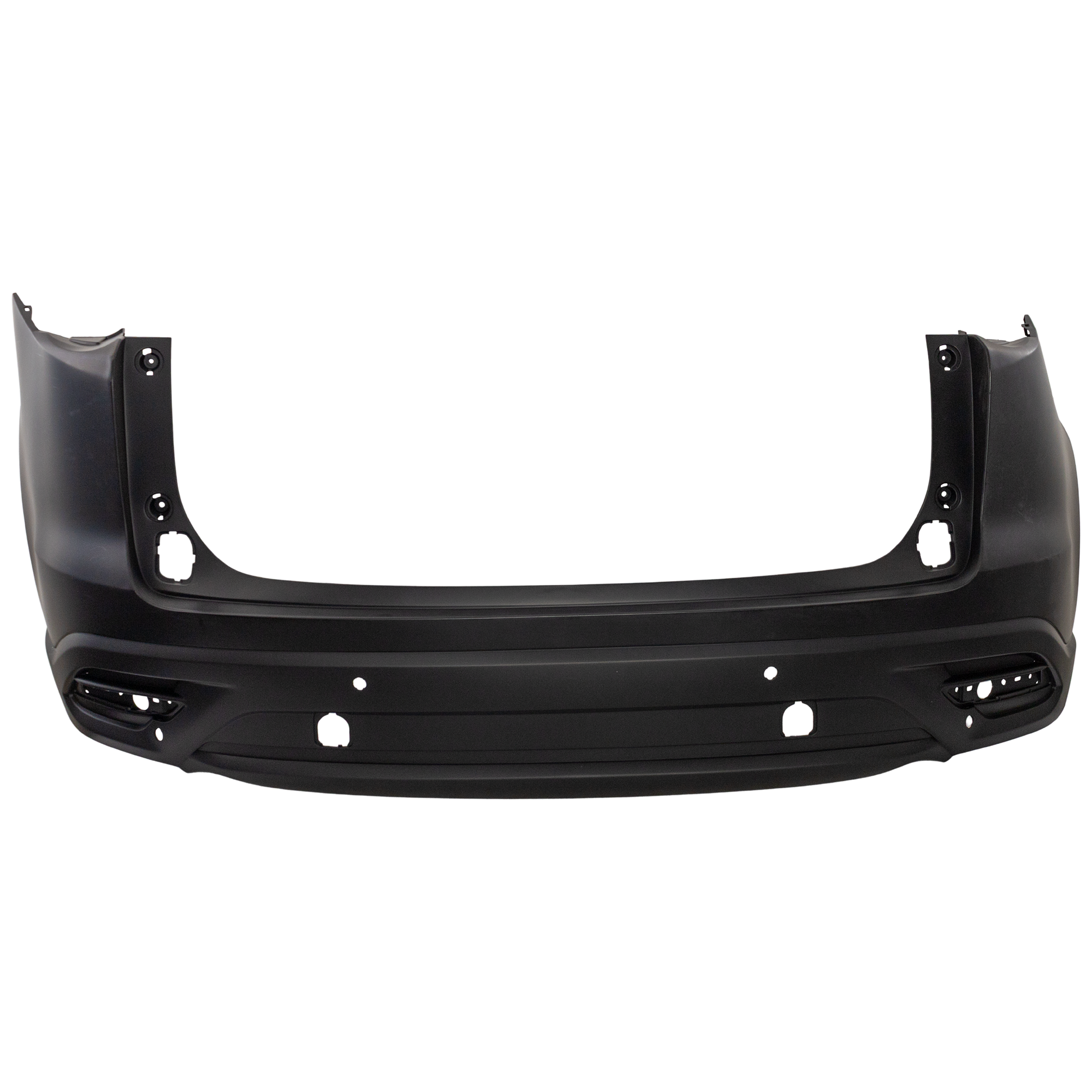 AM CX 9-16-23 REAR BUMPER COVER Primed w Parking Aid Sensor Holes w o Hands Free Liftgate w o Holes for Chrome Trim SKU RM76010060P Partslink MA1100222 OEM TK7850221DBB