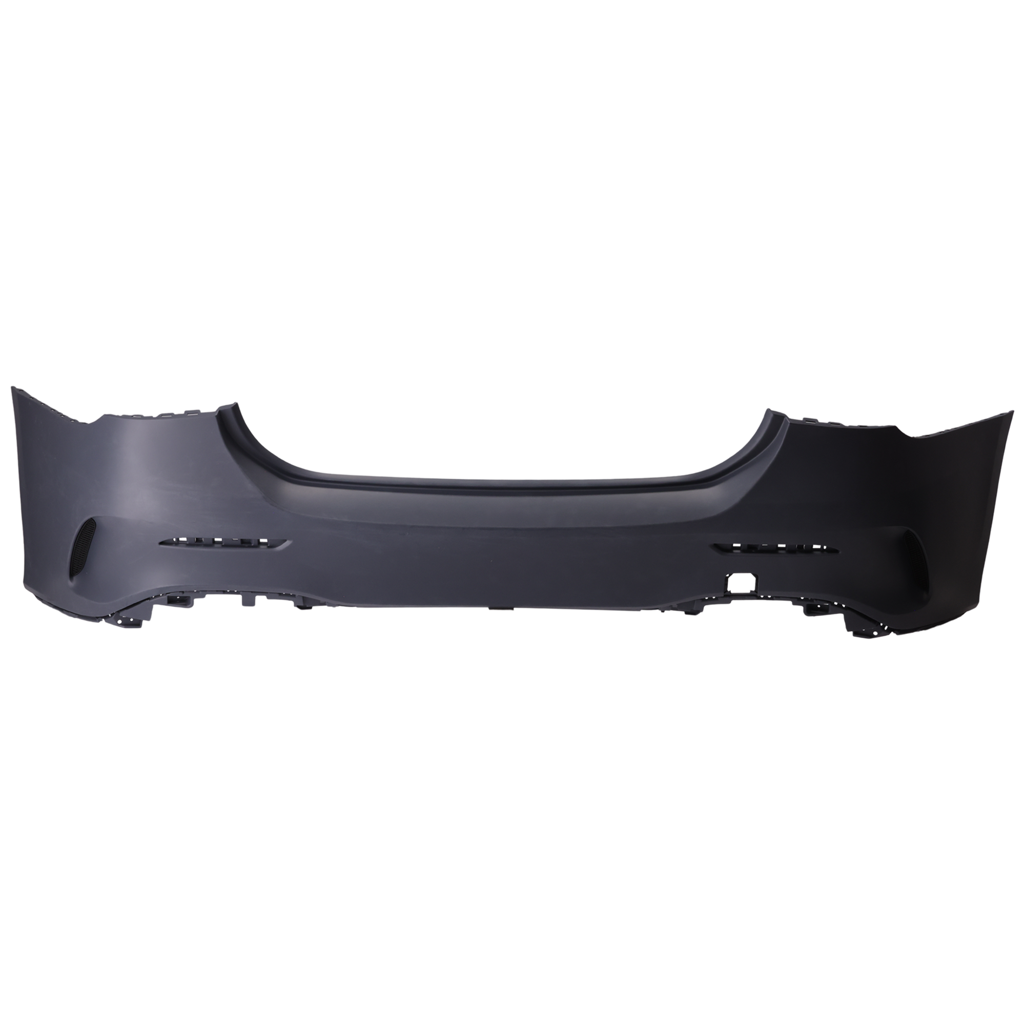 AM A220 A3 AMG 19-22 REAR BUMPER COVER Upper Primed w o Active Park Assist Sensor Holes A220 w AMG Body Styling A35 w o AMG Aerodynamics Pkg SKU RM76010067P Partslink MB1100442 OEM 17788098019999